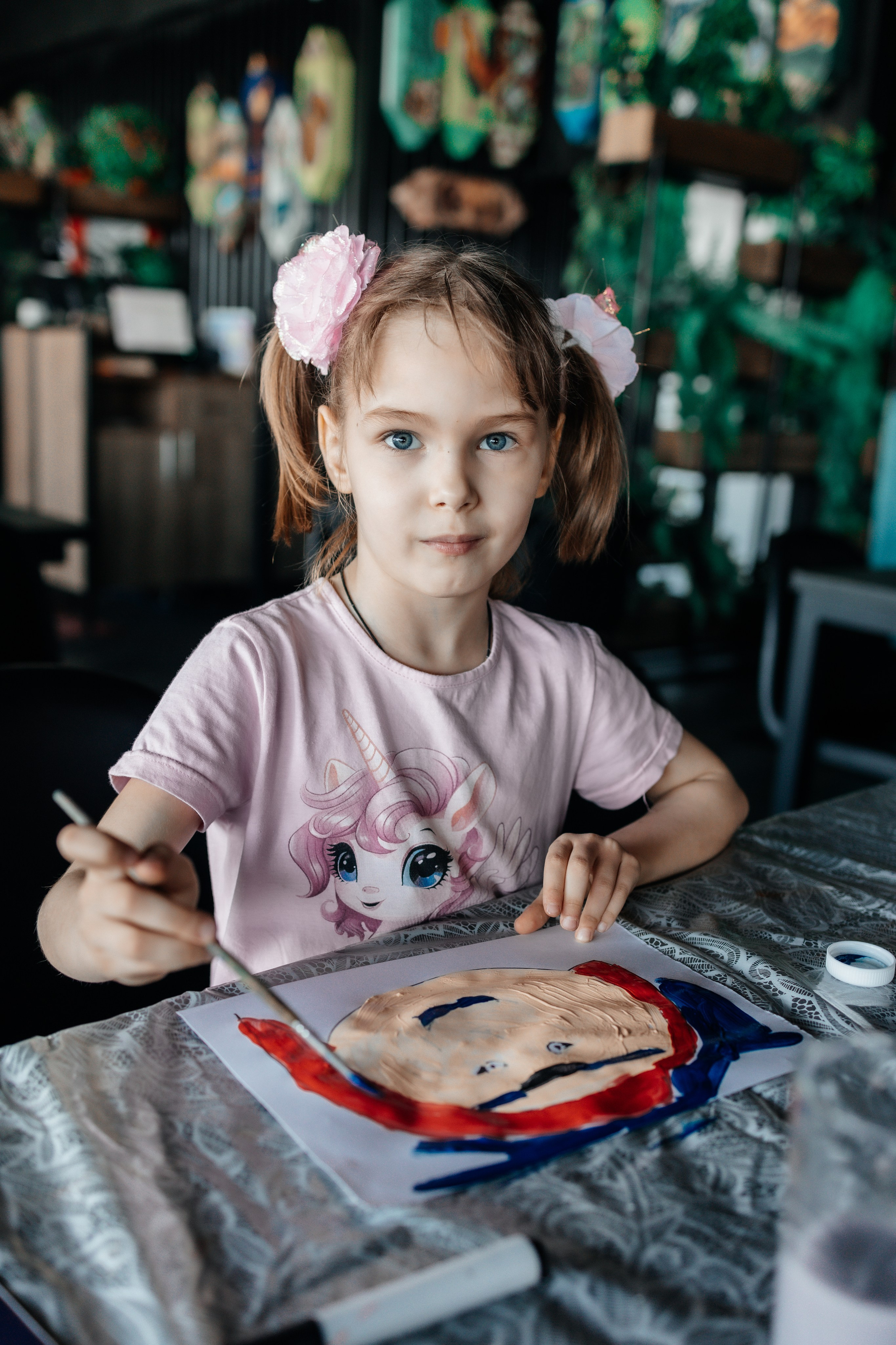 Азартное рисование. Семейный и детский фотограф в Славгороде Анастасия Винс