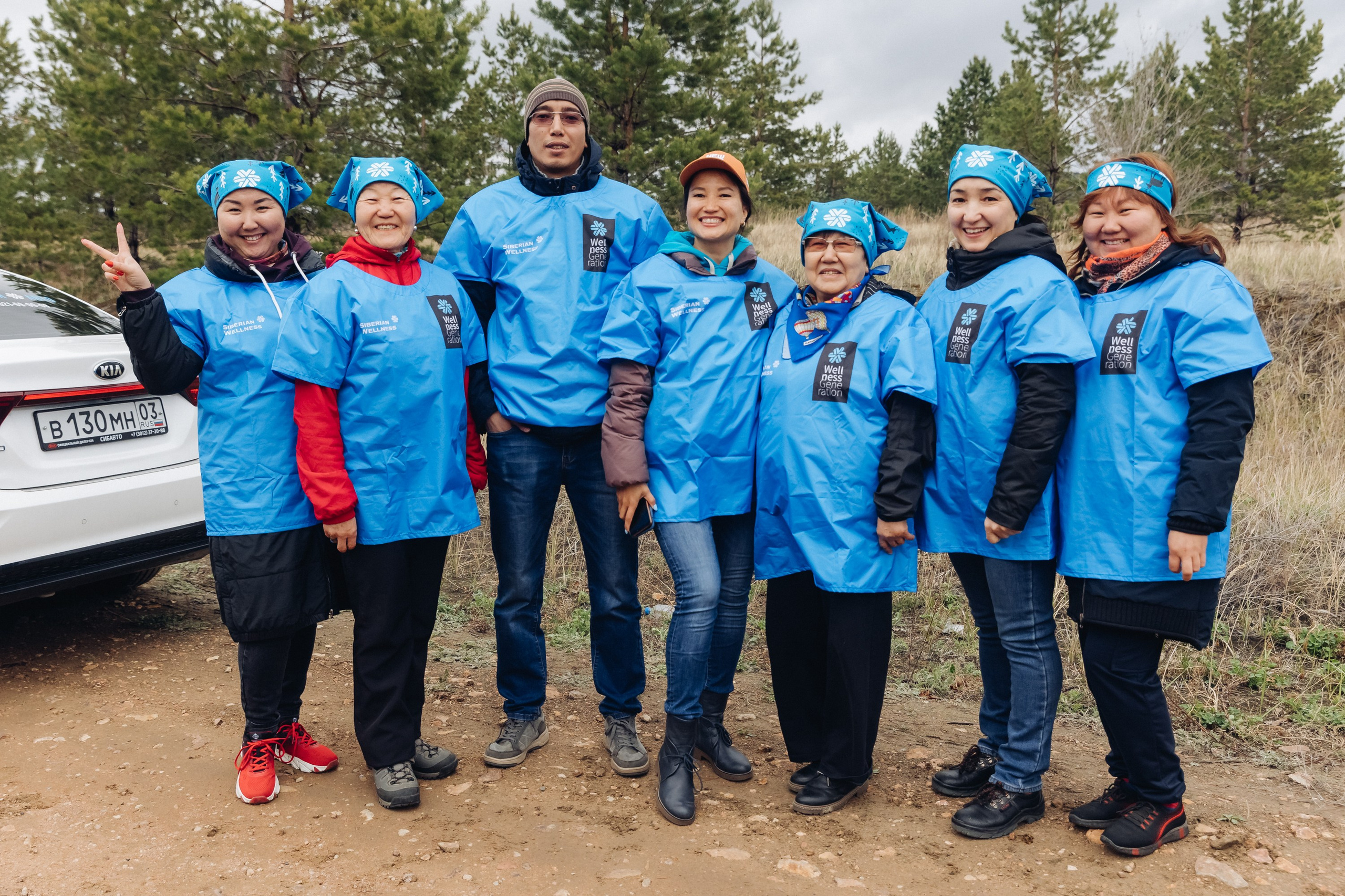 Siberian wellness. Ежегодная акция по посадке деревьев. Свадебный и семейный фотограф в Улан-Удэ