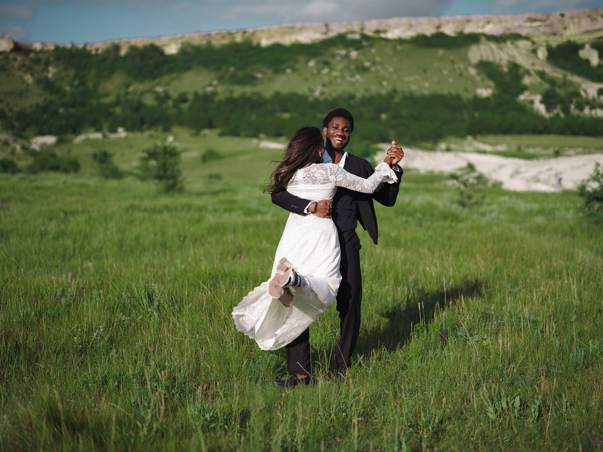 Прогулка на Белой скале. Фотограф Олег Сотник