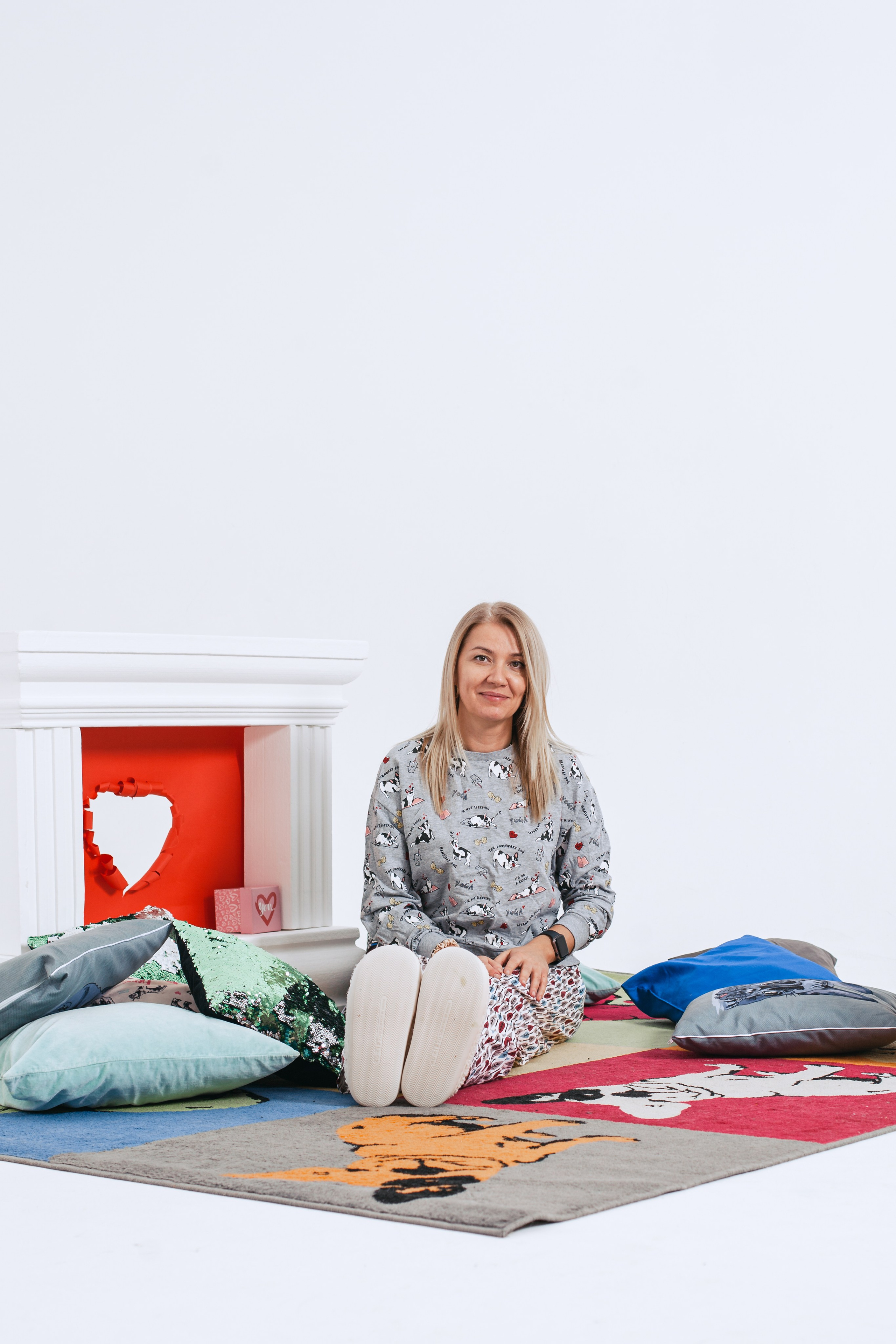 Пижамная вечеринка французских бульдогов и их хозяев. Фотограф-анималист Татьяна Степанова