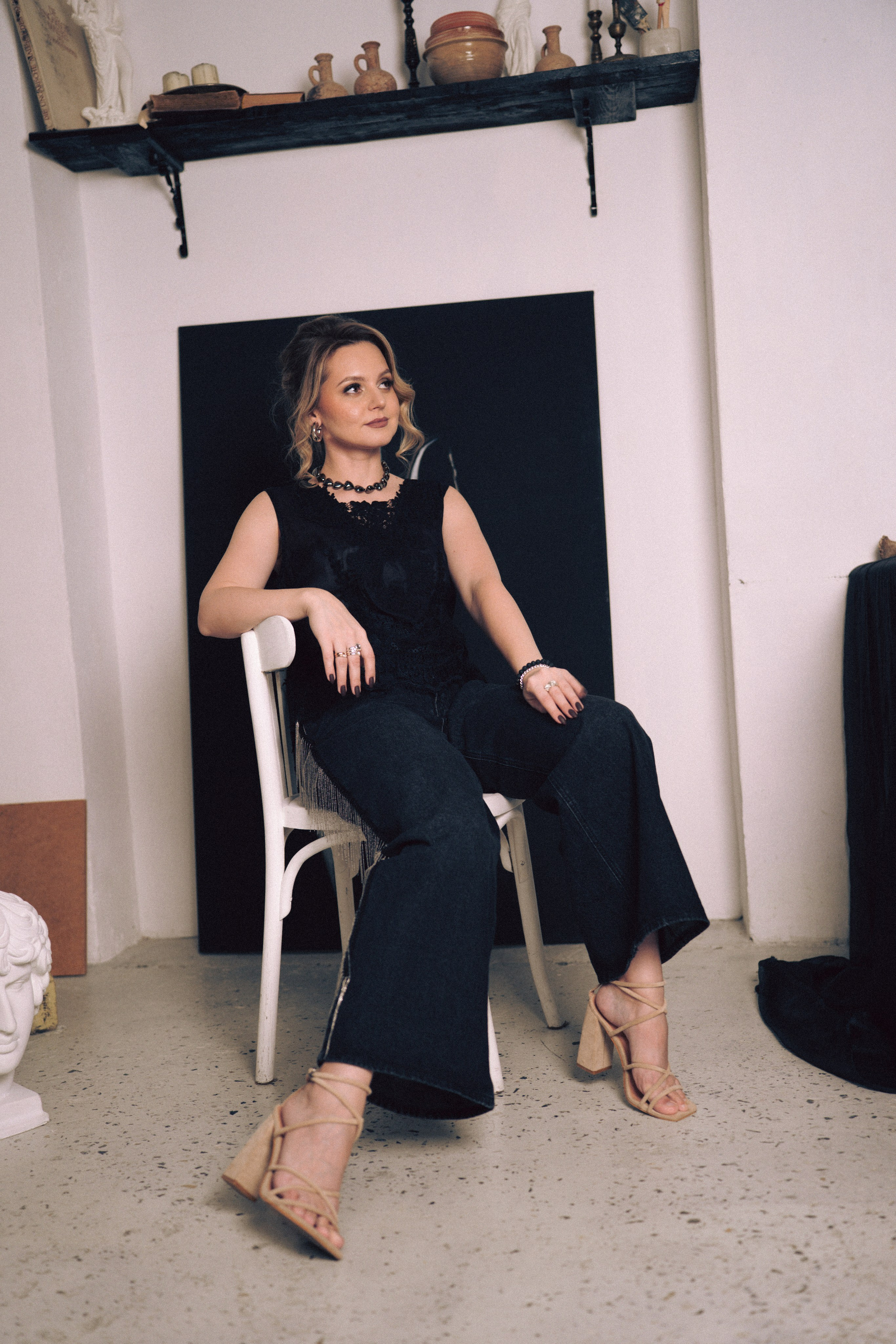 НОВОГОДНЯЯ ФОТОСЕСИИЯ В СТУДИИ ДЛЯ ДЕВУШКИ И ПРОГУЛКА ПО ЧЕРНЫШЕВСКОЙ. Профессиональный фотограф, Санкт-Петербург — Виктория Богомолова