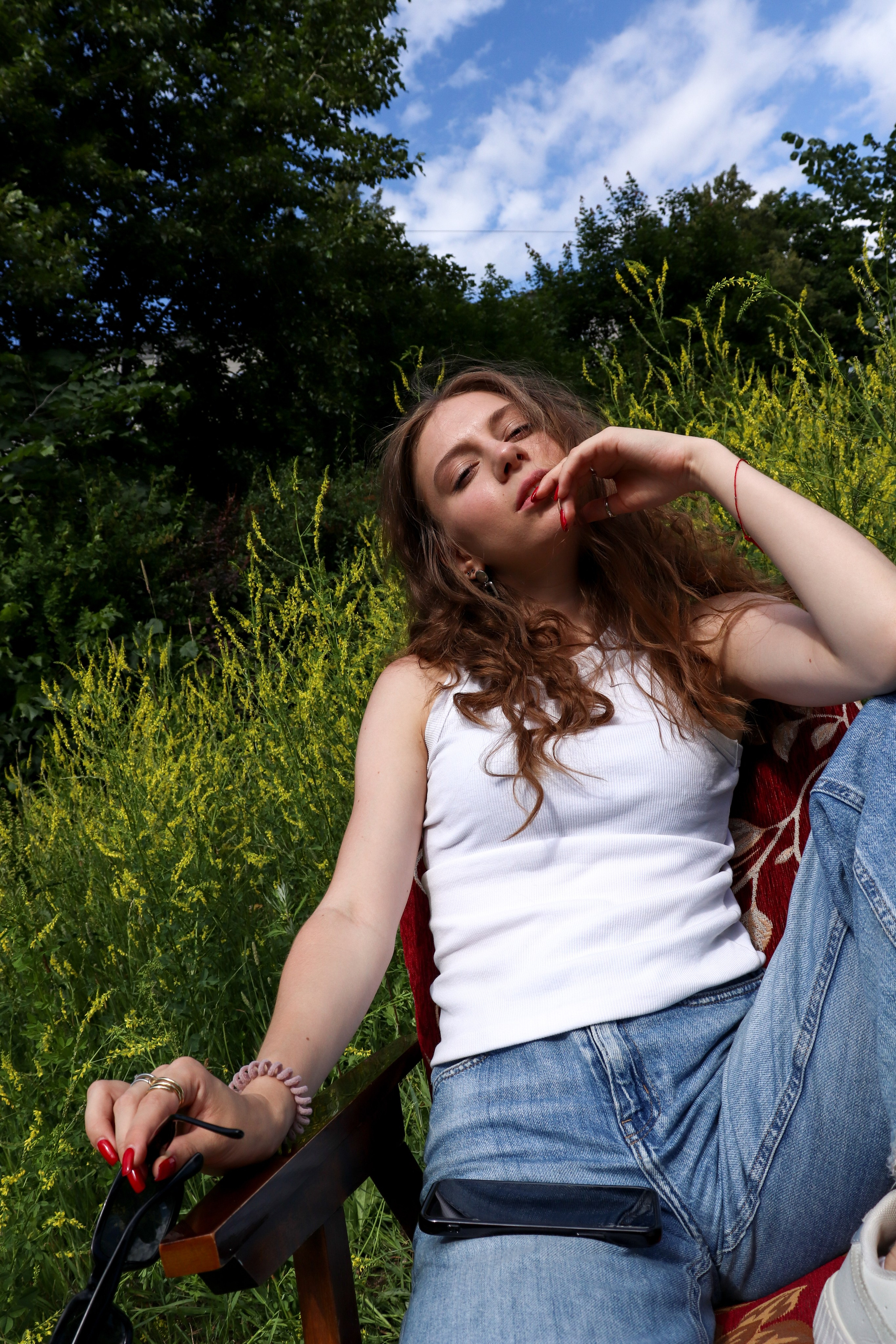 Модная съёмка во дворе. Ивентный фотограф в Санкт-Петербурге Олег Комков