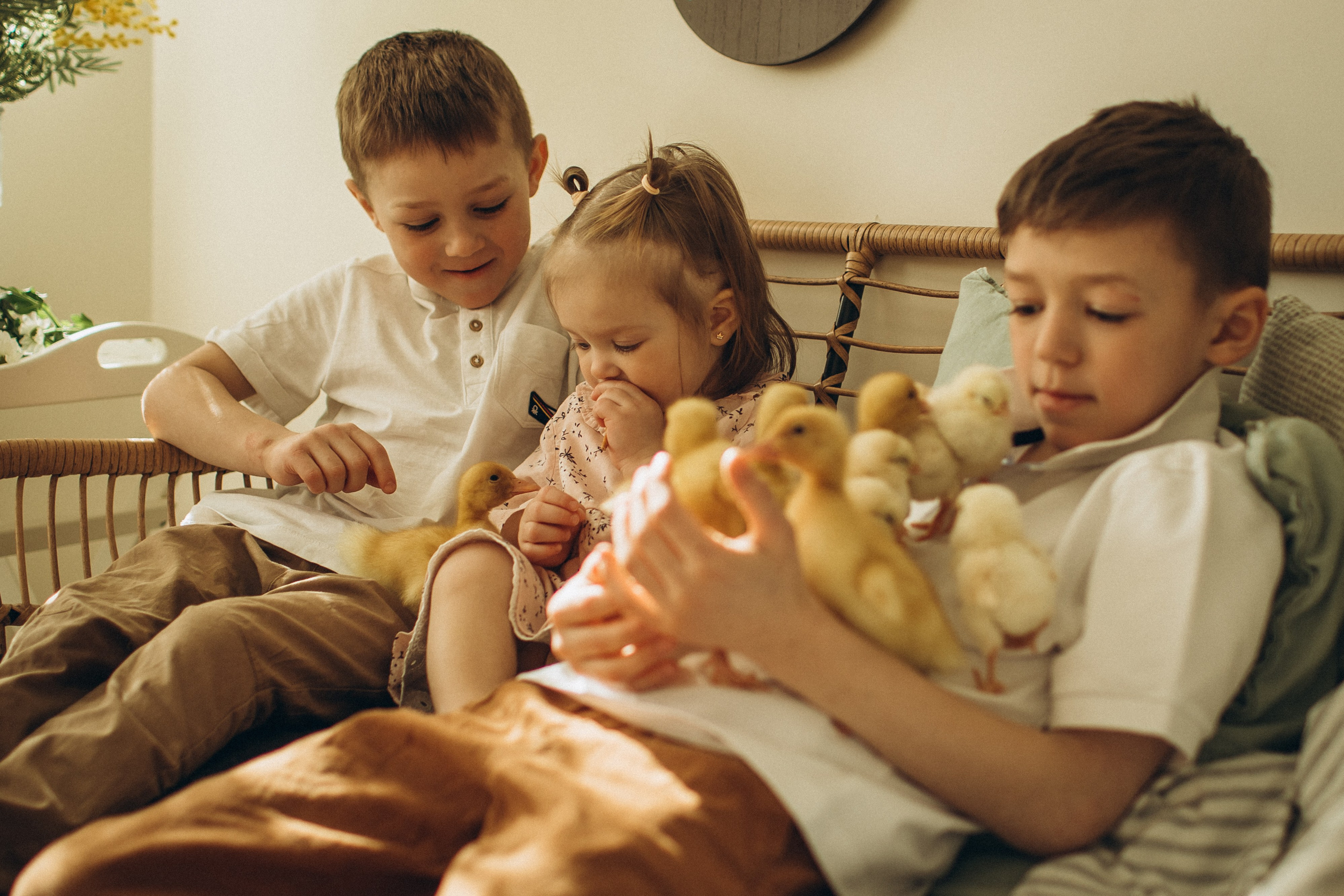 Виктория и Иван с детками. Семейный фотограф в Москве и Московской области Лазутина Валентина