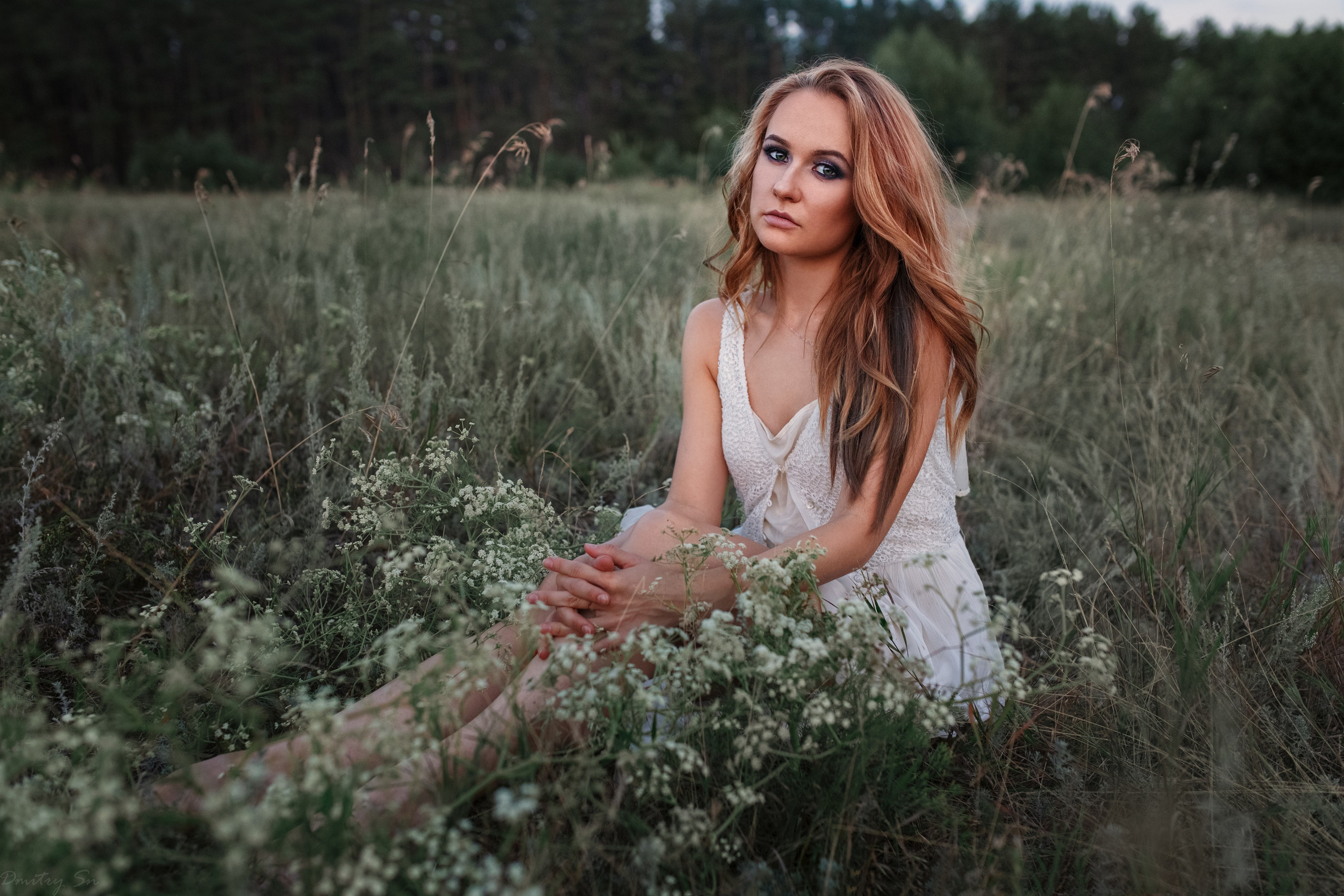 Фотосессия с Кристиной на природе на берегу реки для «себя»