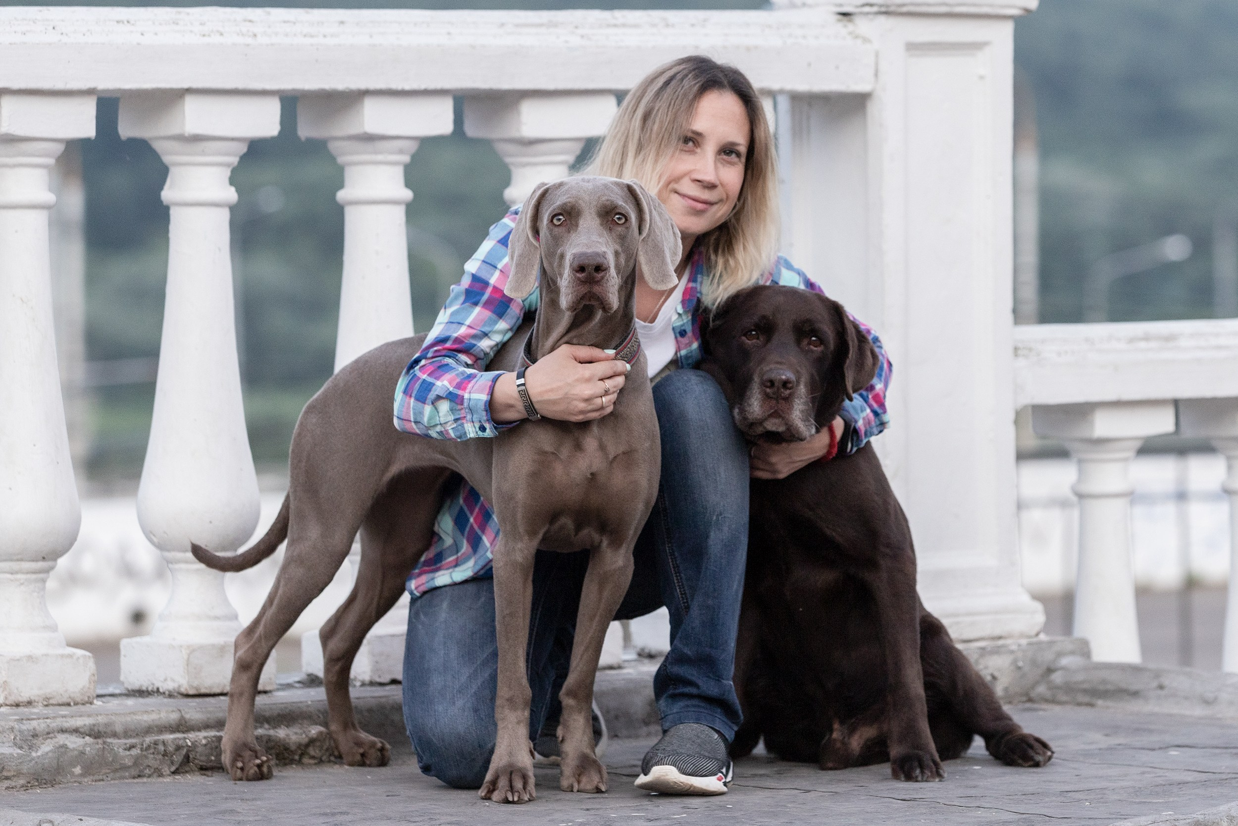 Оля, Джек и Айса. Фотограф-анималист в Калуге Мария Шерскова