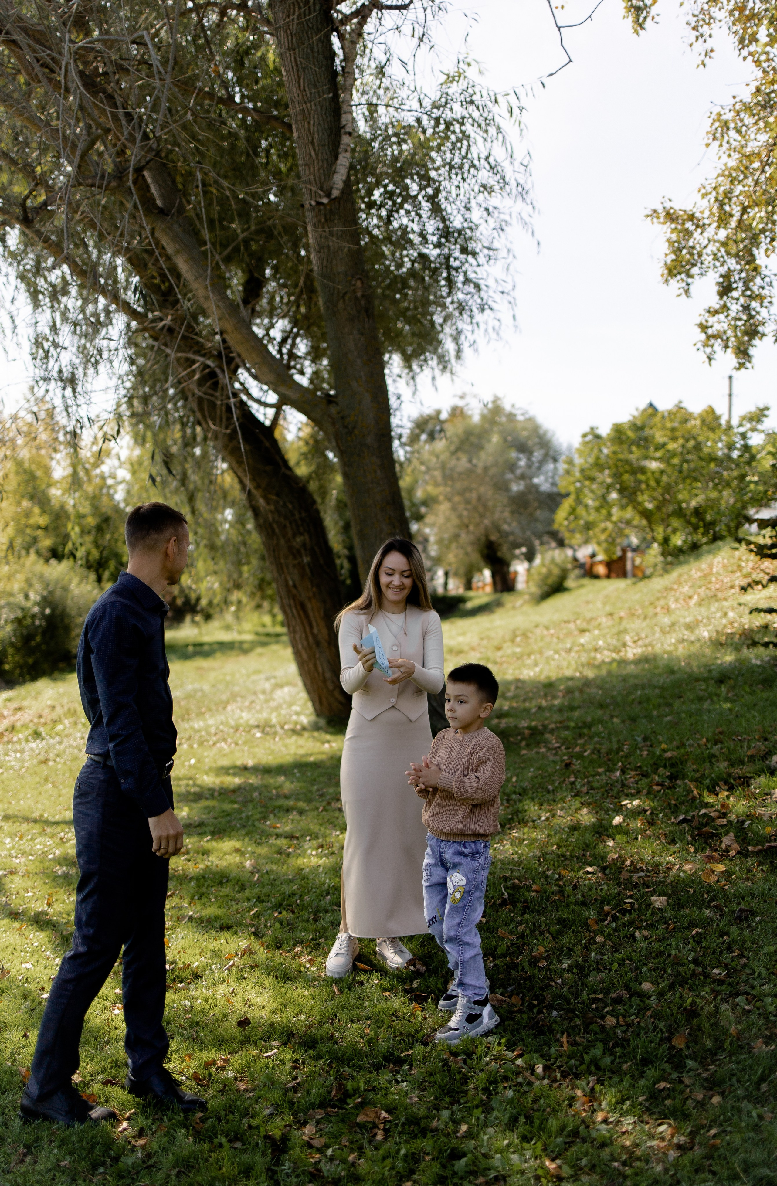 Марианна и Андрей, и их прекрасные сыновья