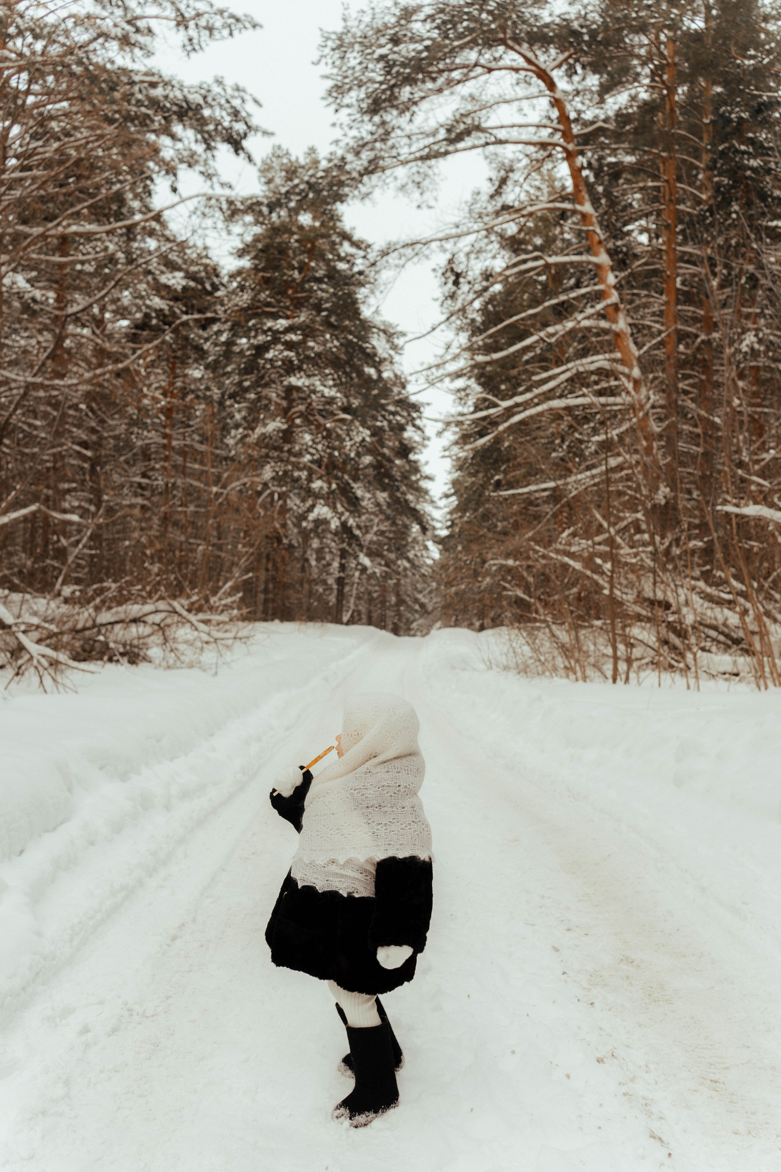 Фотопроект «Зимний лес». Семейный и детский фотограф новорожденных Ульяновск