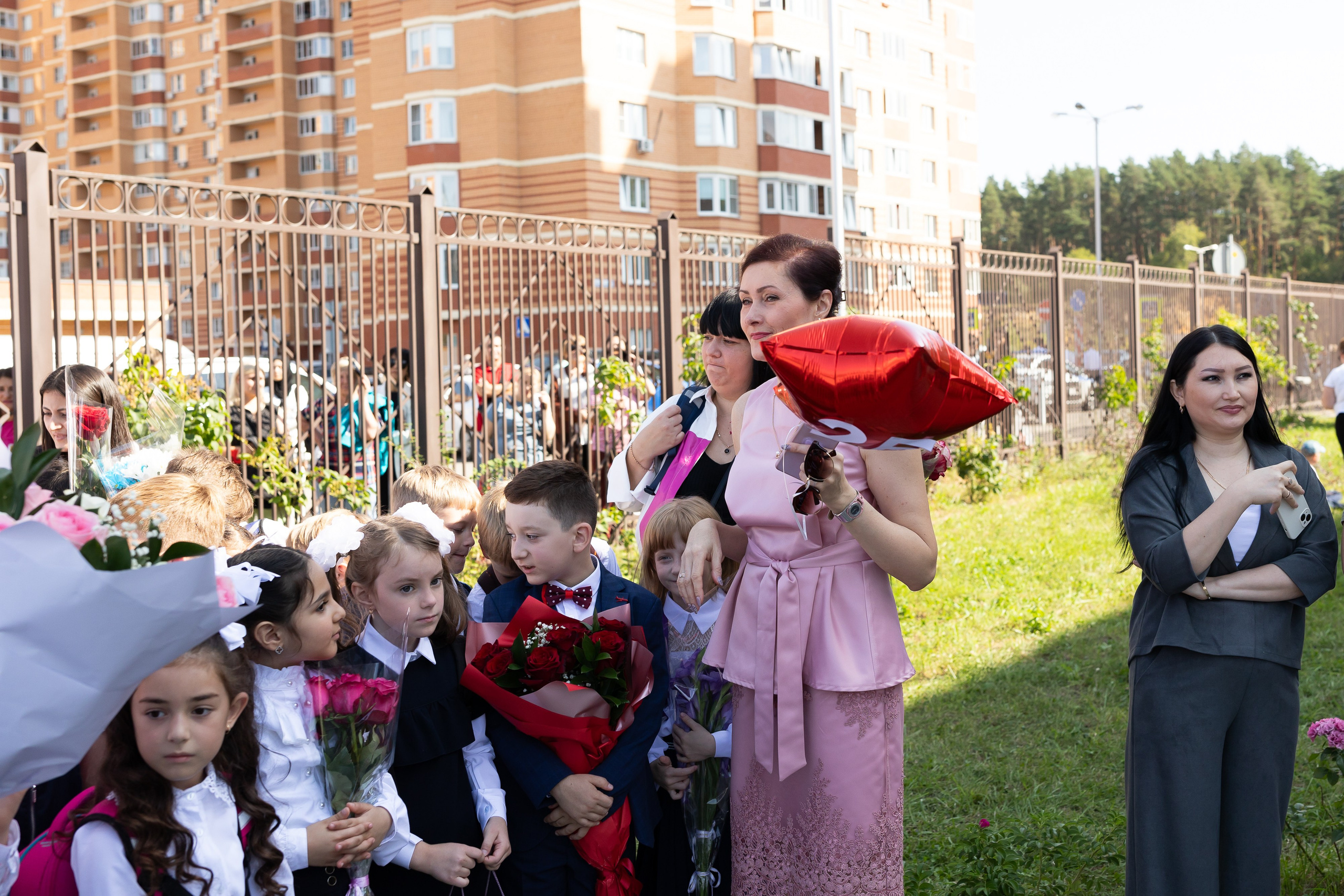 Линейка 1 сентября. Профессиональный Фотограф в Москве Андрей Славнов