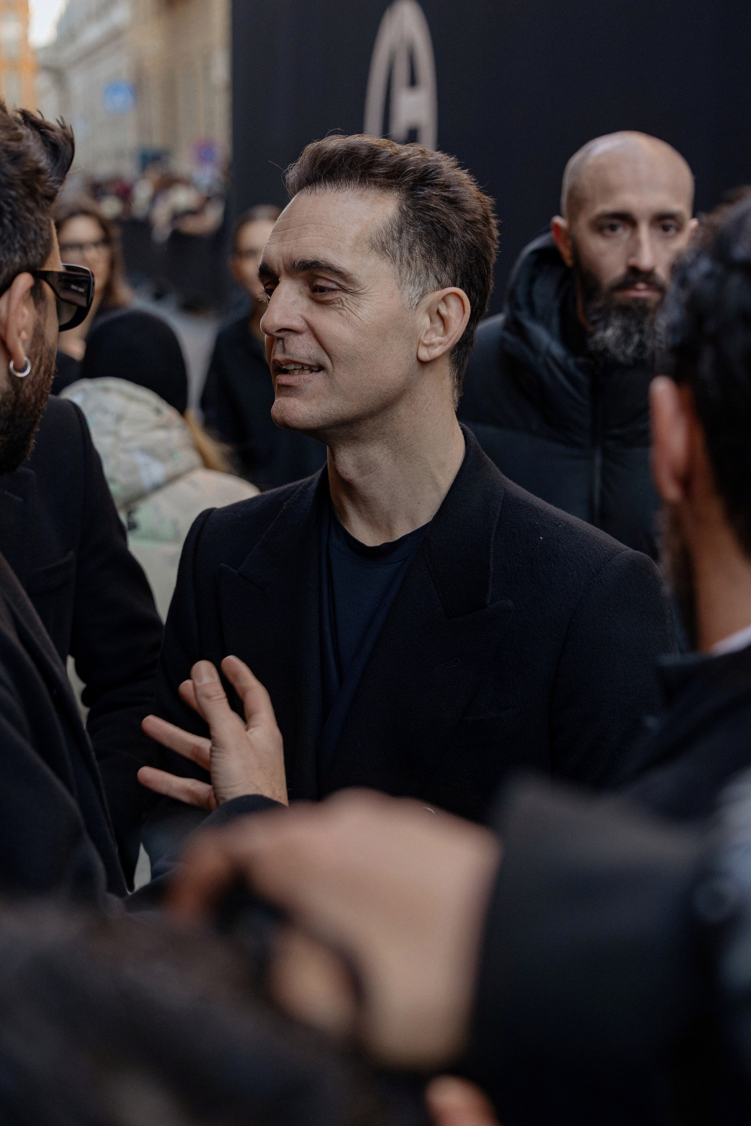 Milan Mens fashion week FW 24/25 ARMANI. Photographer in Milan Ivan Goncharov