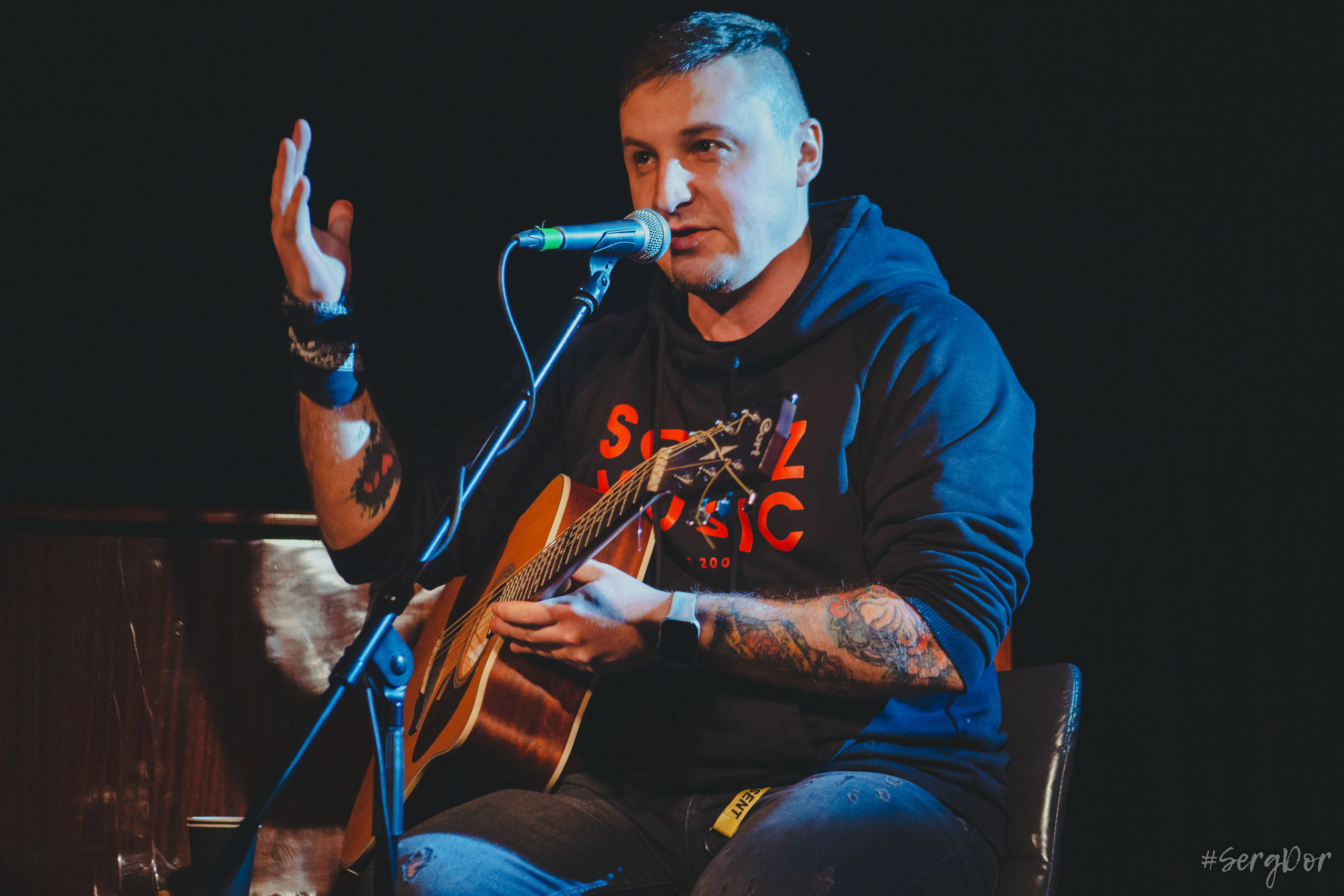 Дима Сокол, акустика, культурный центр Сердце, Йорш, Санкт-Петербург, 03.02.2023, SergDor, 3 февраля 2023 года, #SergDor