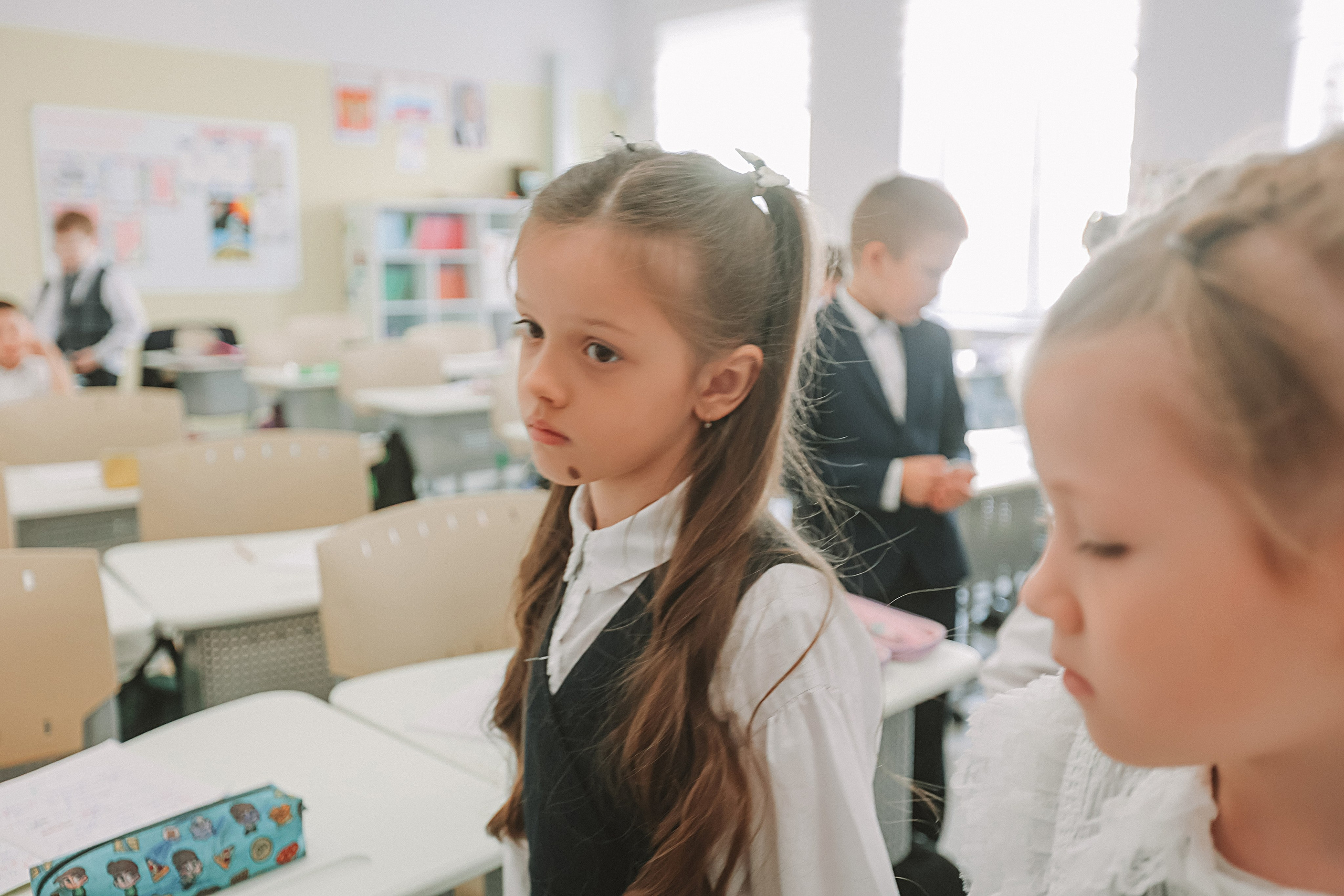 Один день в школе 1 класс. Семейный фотограф Тюмень, фотограф на роды Салмина Мария