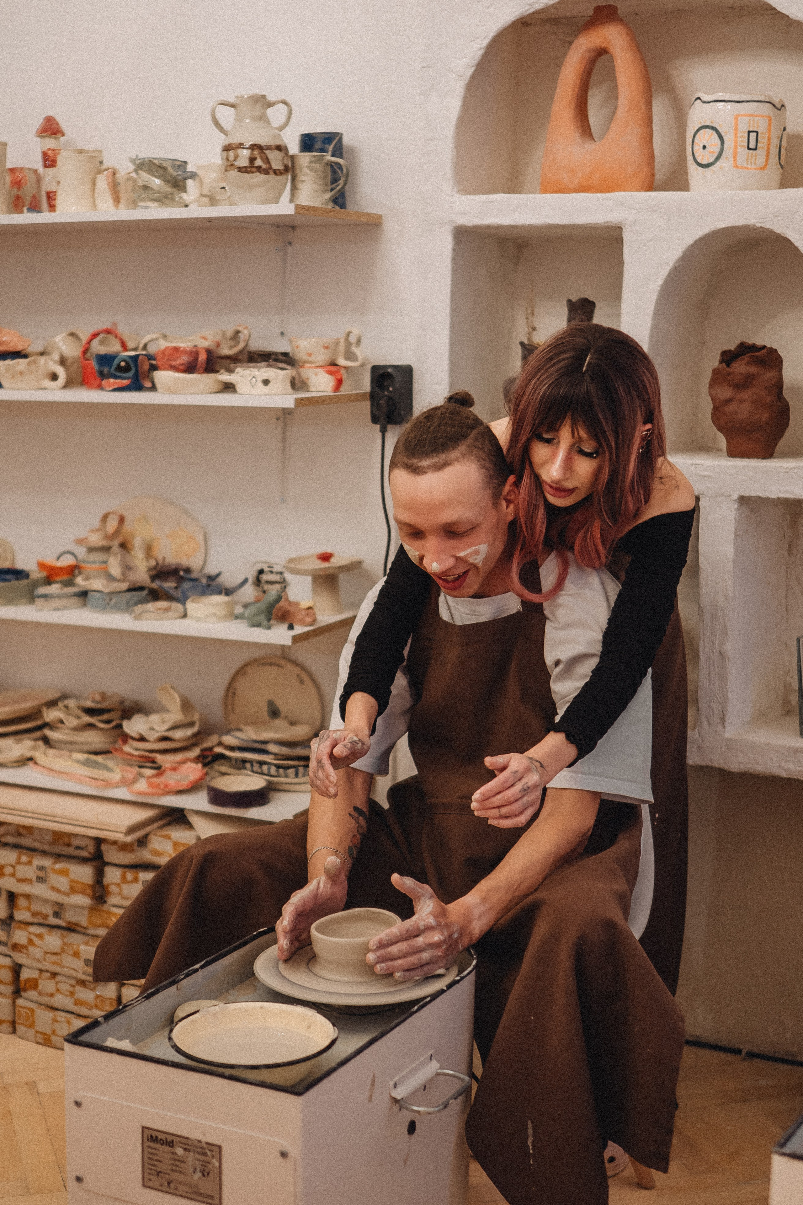 СВИДАНИЕ В ГОНЧАРНОЙ МАСТЕРСКОЙ. Профессиональный фотограф, Санкт-Петербург — Виктория Богомолова