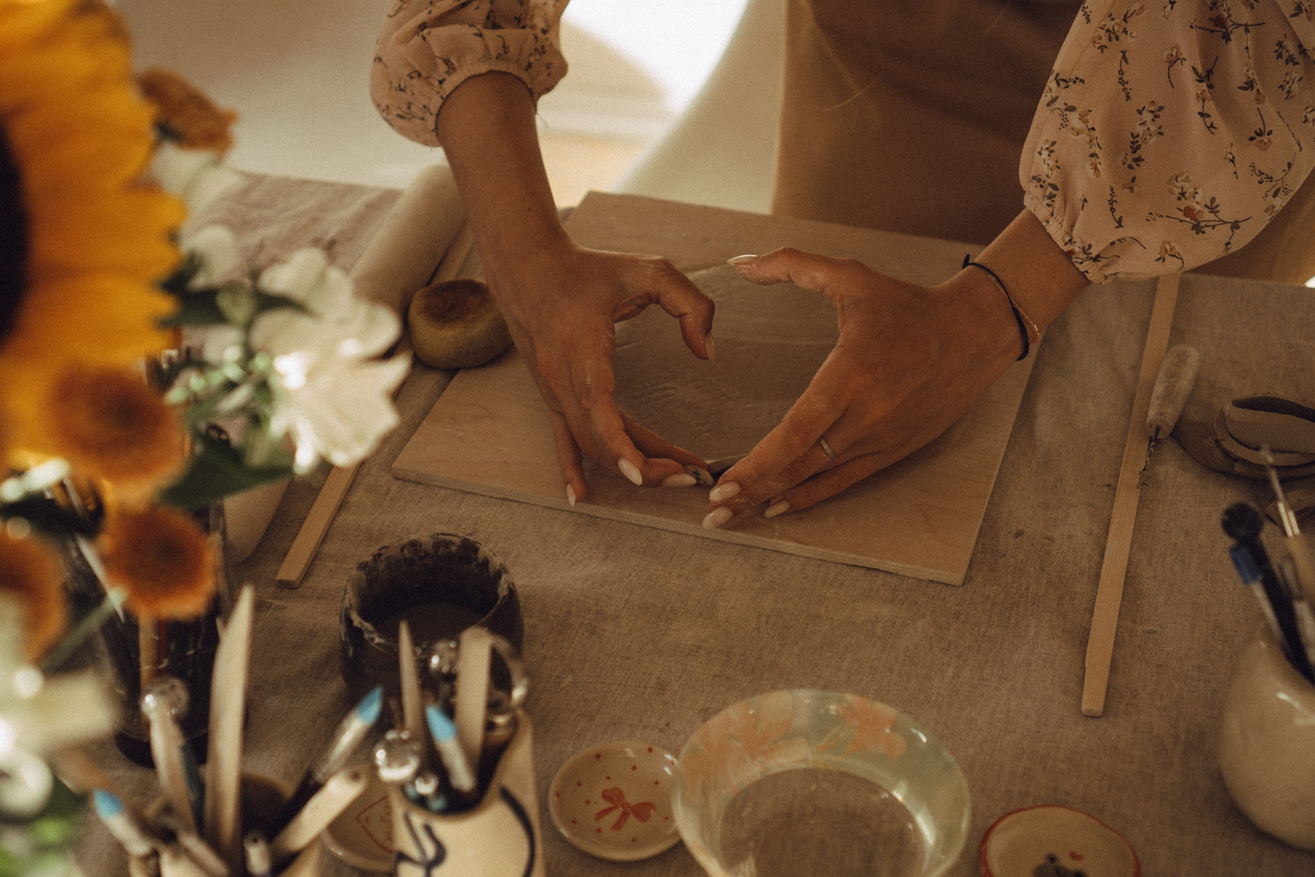 Любовь в студии лепки. Профессиональный фотограф, Санкт-Петербург — Виктория Богомолова