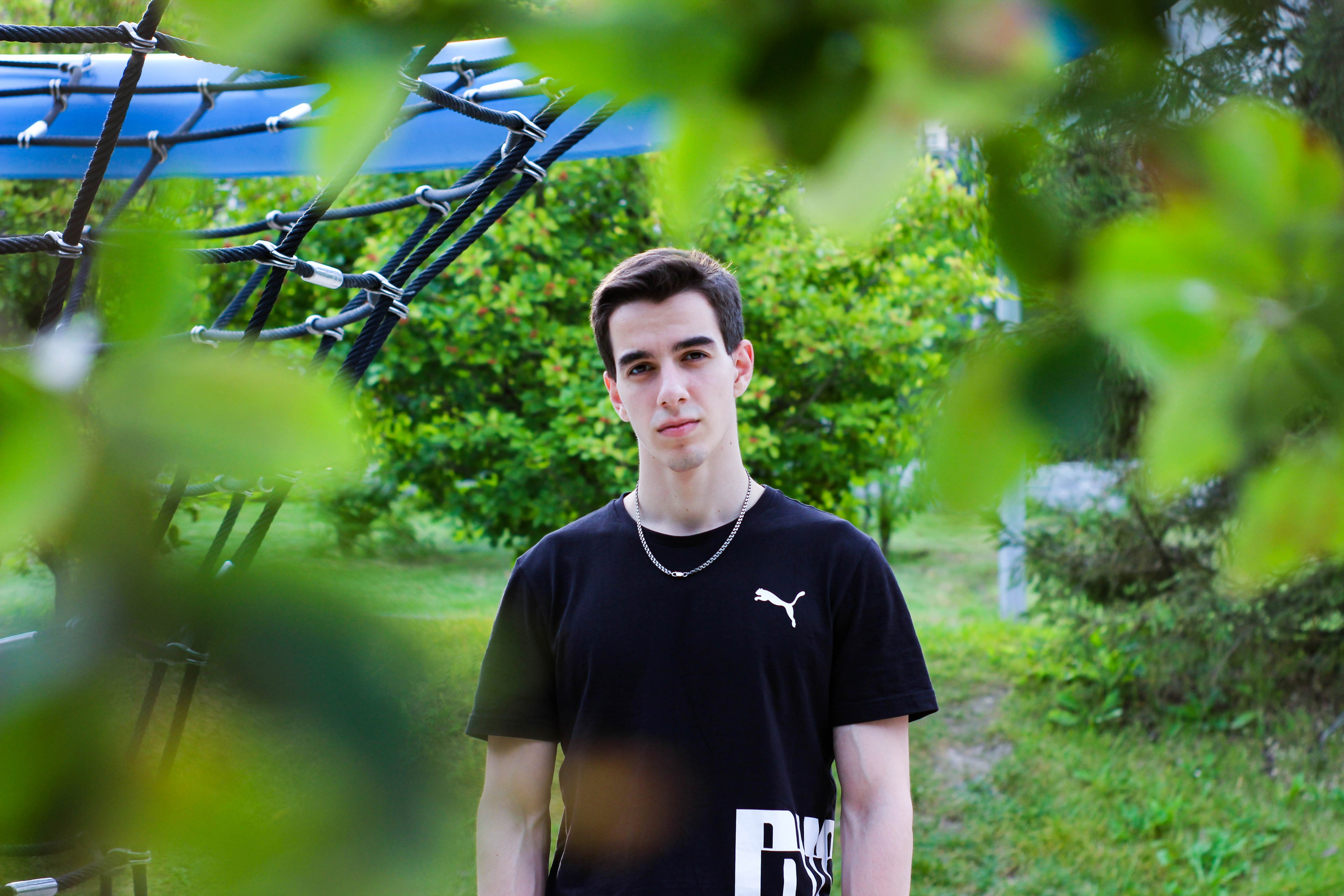 Адам в Парке Горького. Фотограф и видеограф в Москве Анна Матюхина