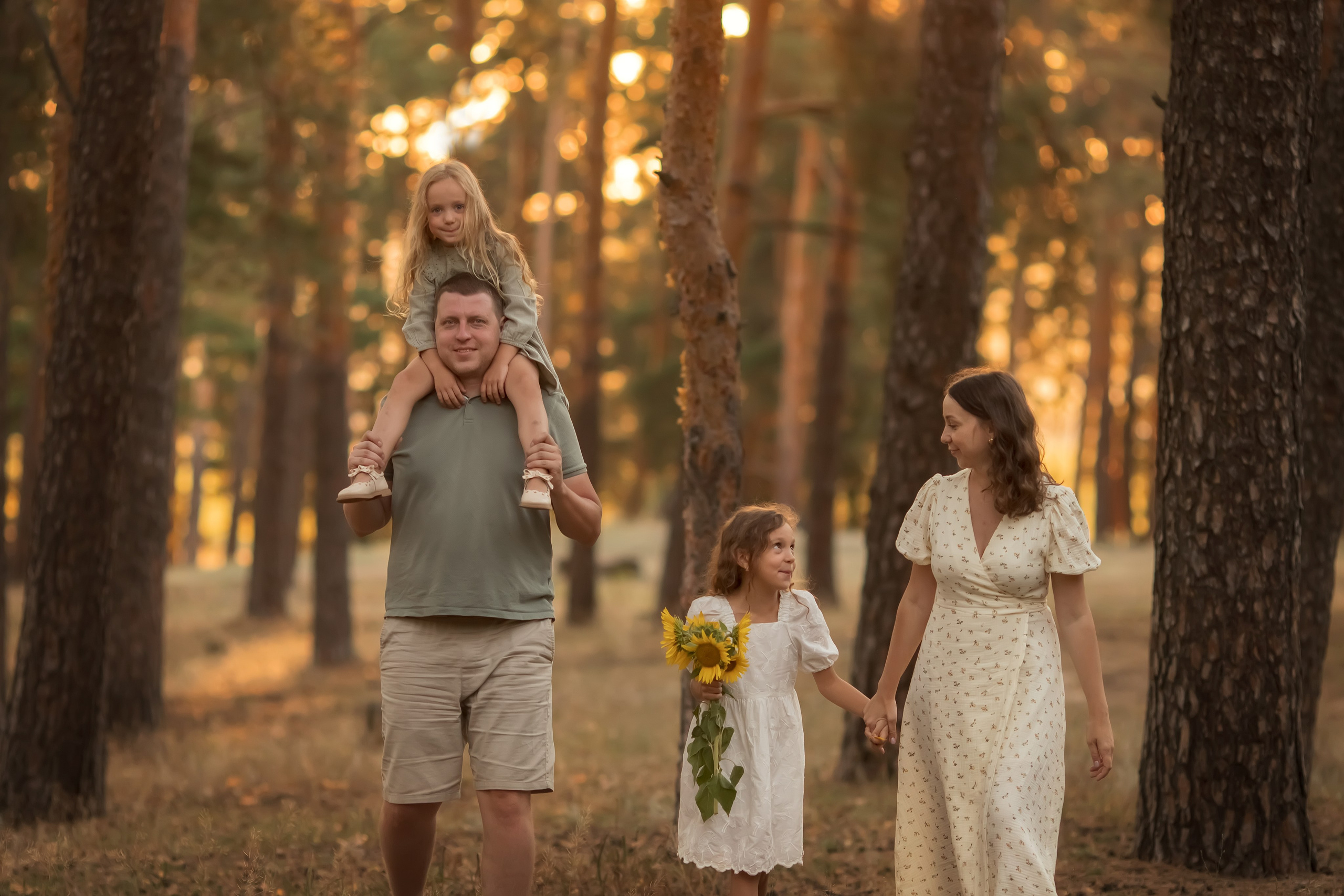 Теплый август. Семейный и детский фотограф в Саратове Полина Коткина
