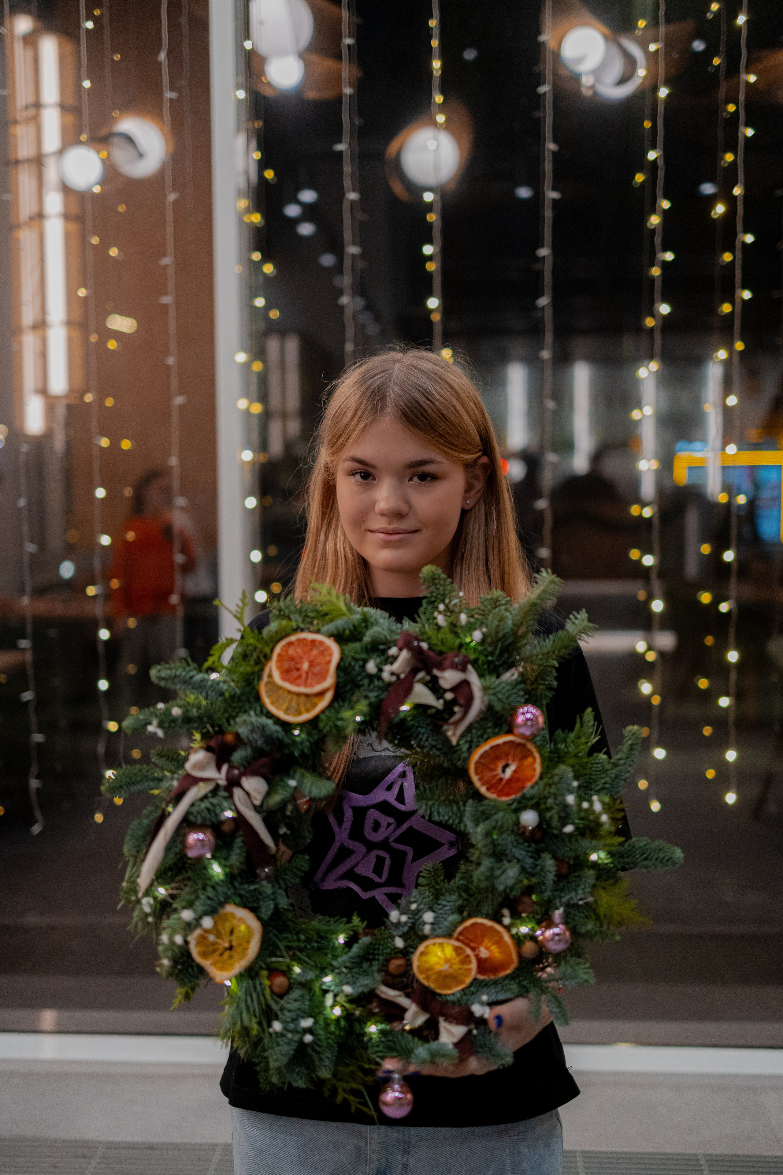 Мк Новогодний Венок. Анастасия Ракчеева Художник