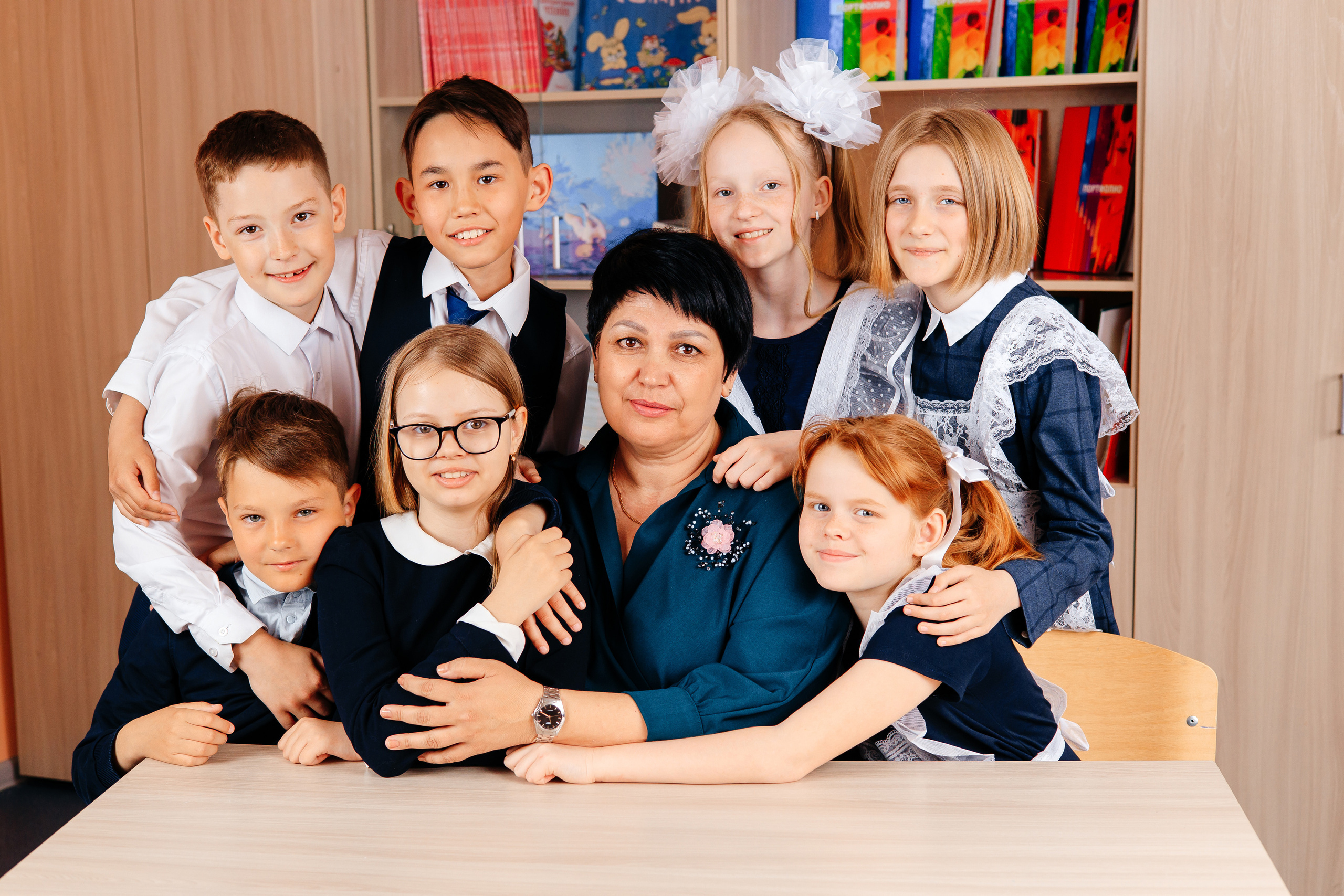 Младшие классы. Школьная фотография и выпускные фотоальбомы Иркутск