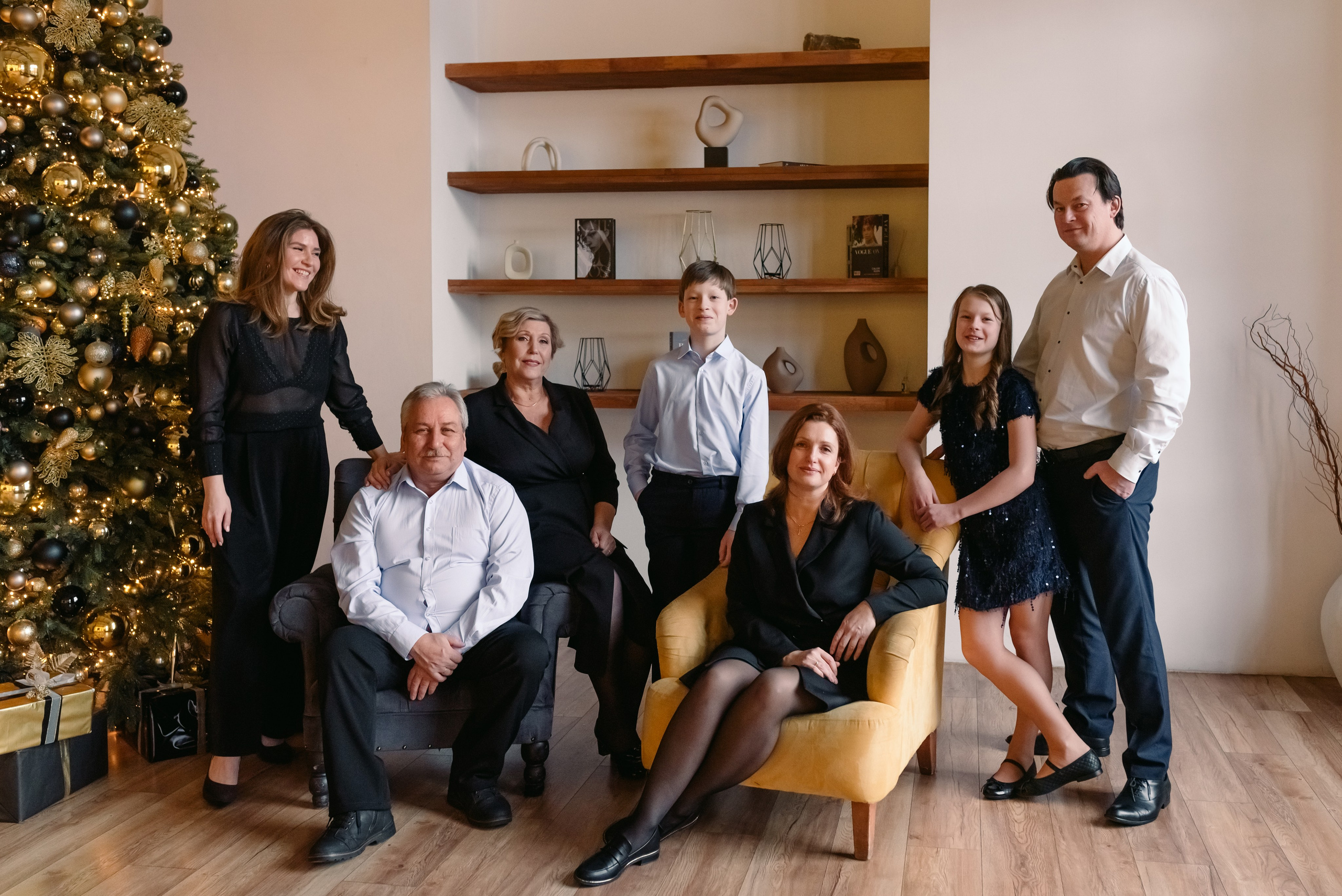 Новогодняя фотосессия в Санкт-Петербурге. Фотограф Юлия Кондратьева