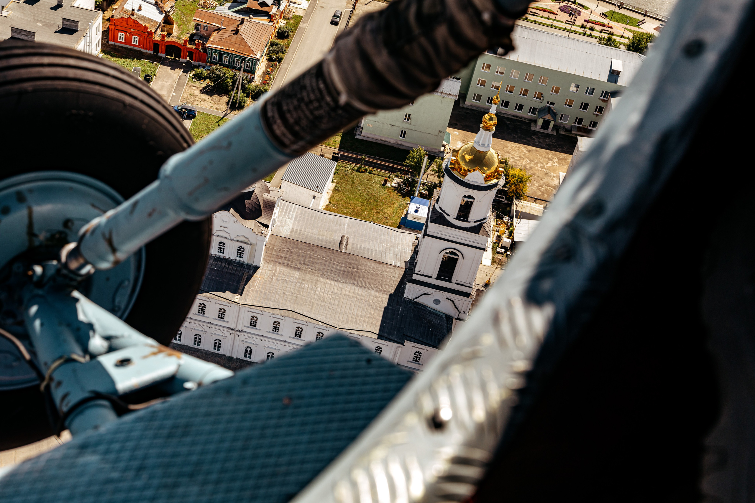 Город с высоты птичьего полёта. Фотограф Андрей Гузеев