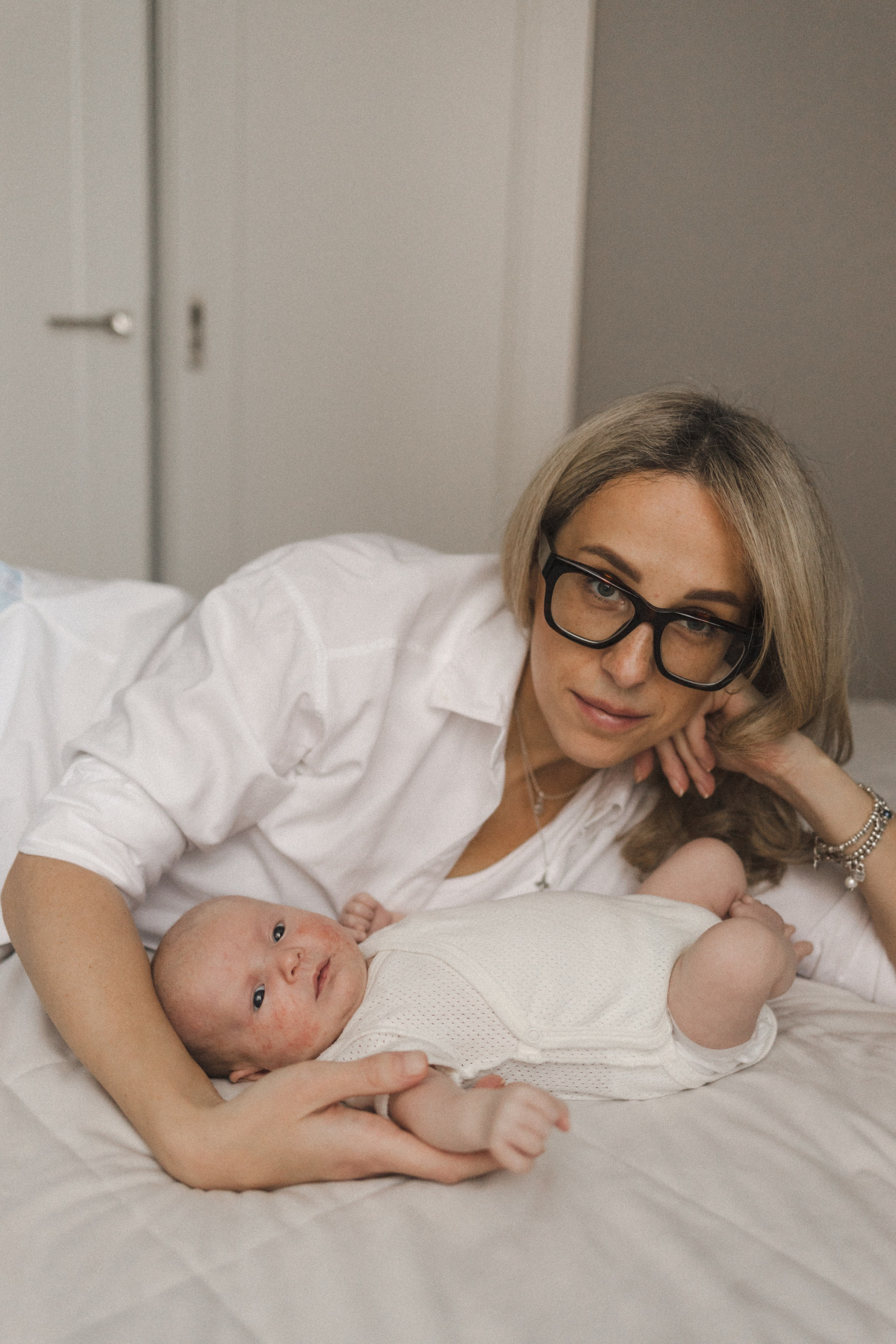 Самый первый месяц жизни. Семейный фотограф в Москве