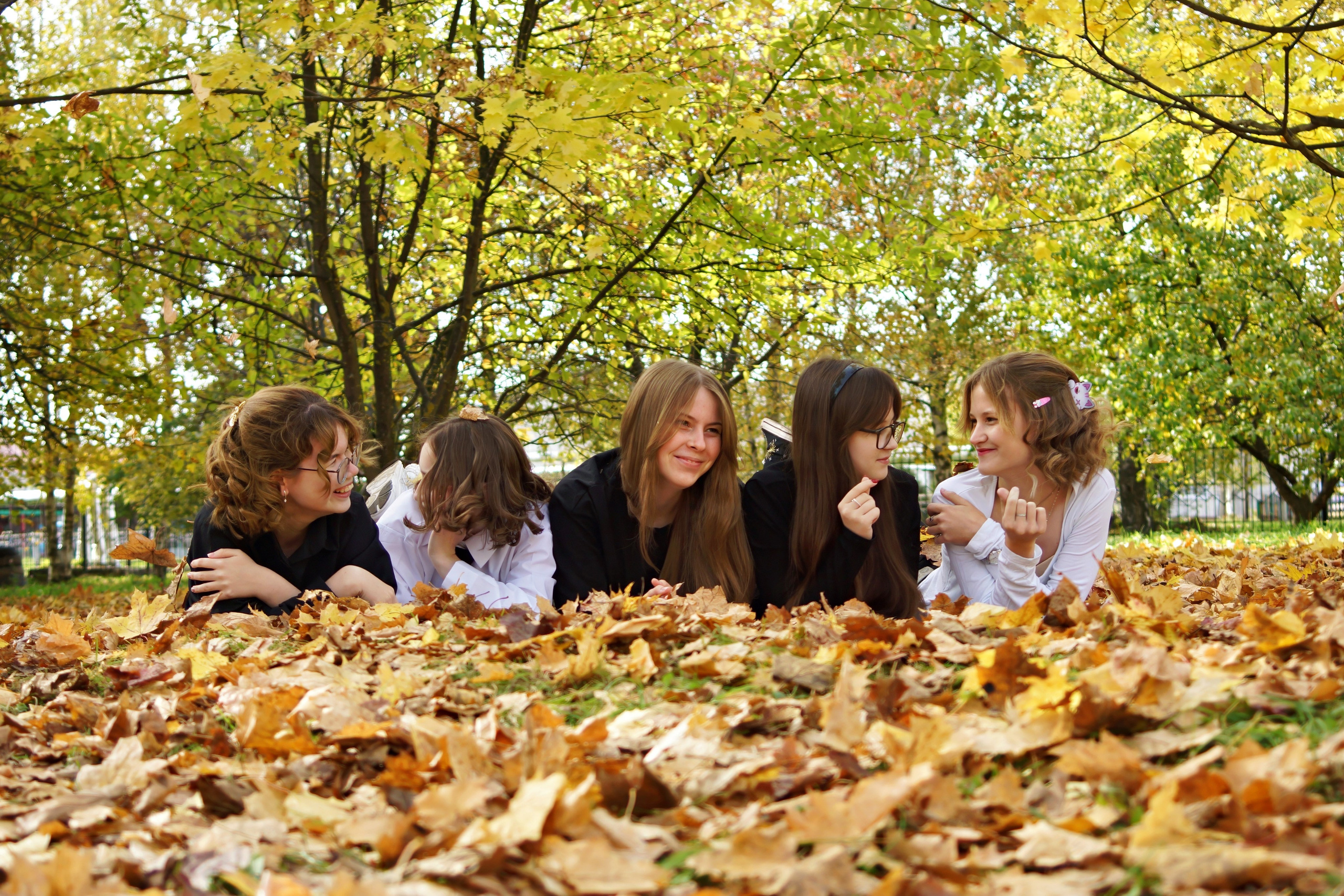 Осенняя фотосессия в школе г. Йошкар-Ола