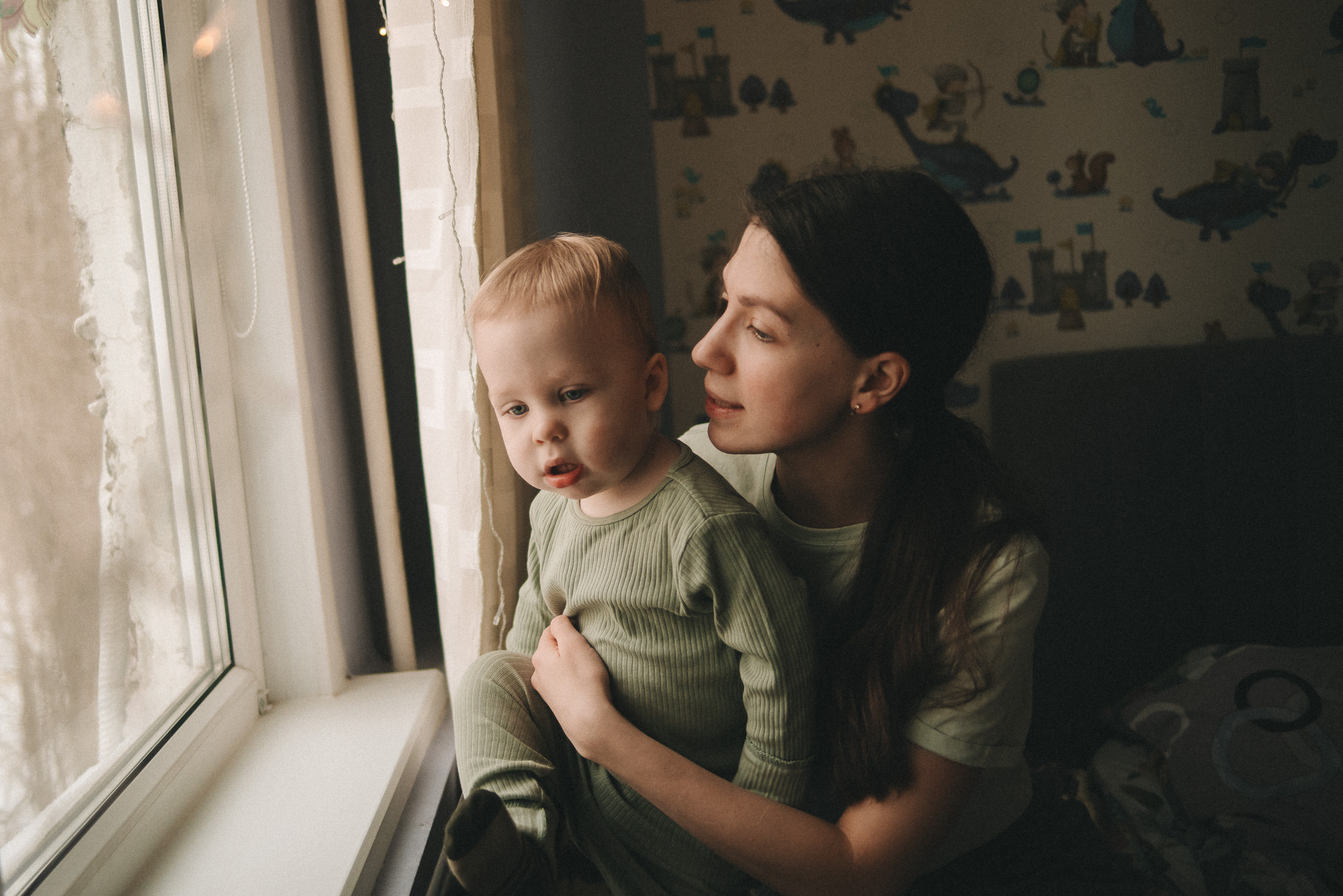 Матвей и семья. Фотограф новорожденных в стиле lifestyle в Воронеже Юлия Ключникова