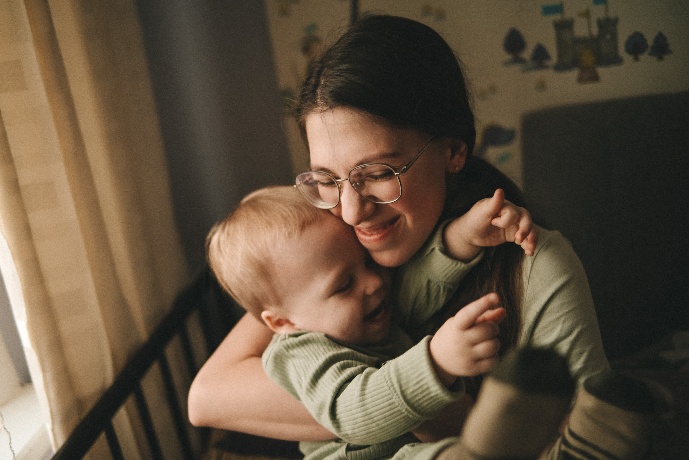 Матвей и семья. Фотограф новорожденных в стиле lifestyle в Воронеже Юлия Ключникова