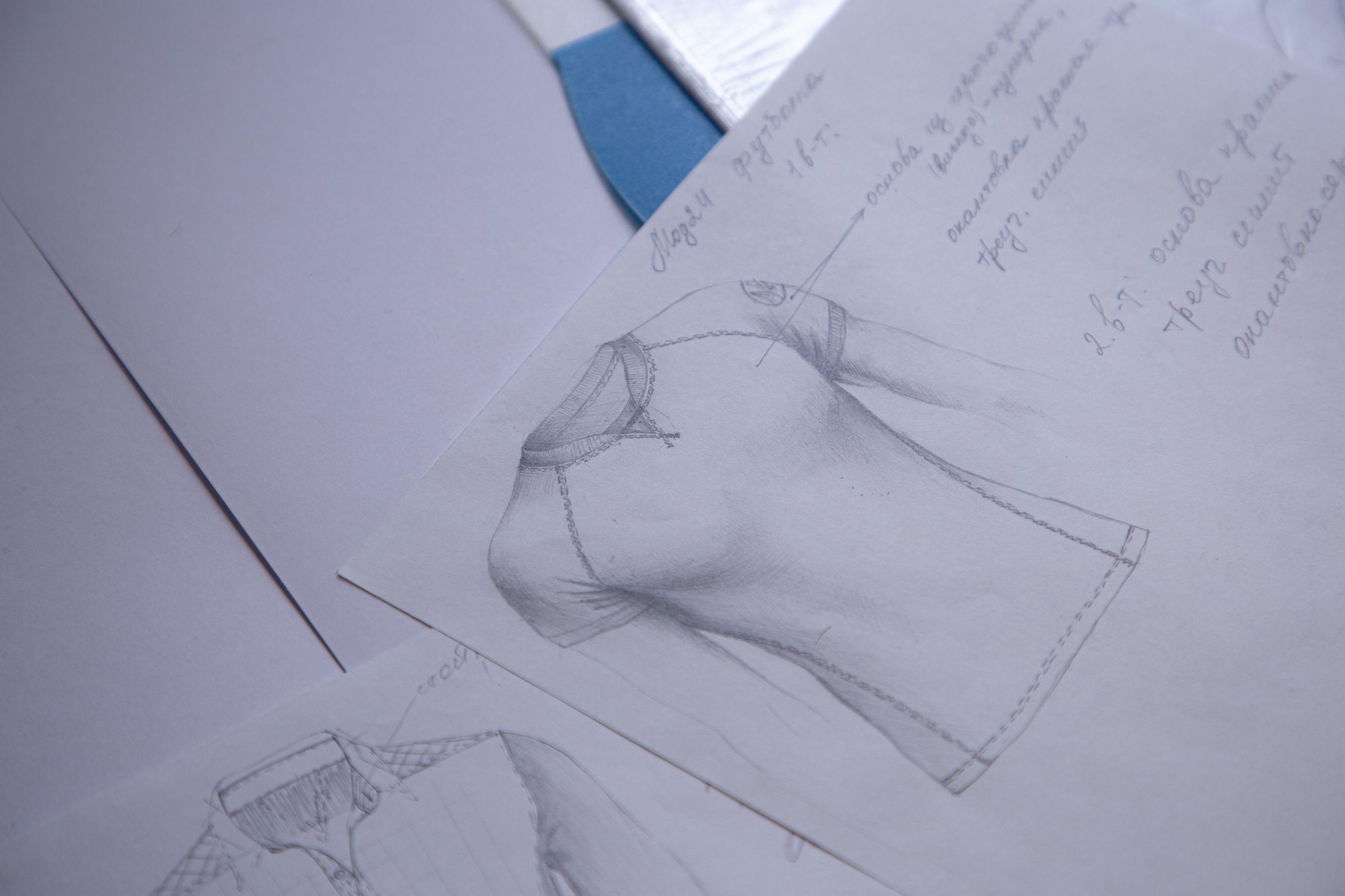 Предметная съемка с Олесей, швейный рабочий процесс. Ирина Чернова — портретный фотограф и маркетолог из Владивостока