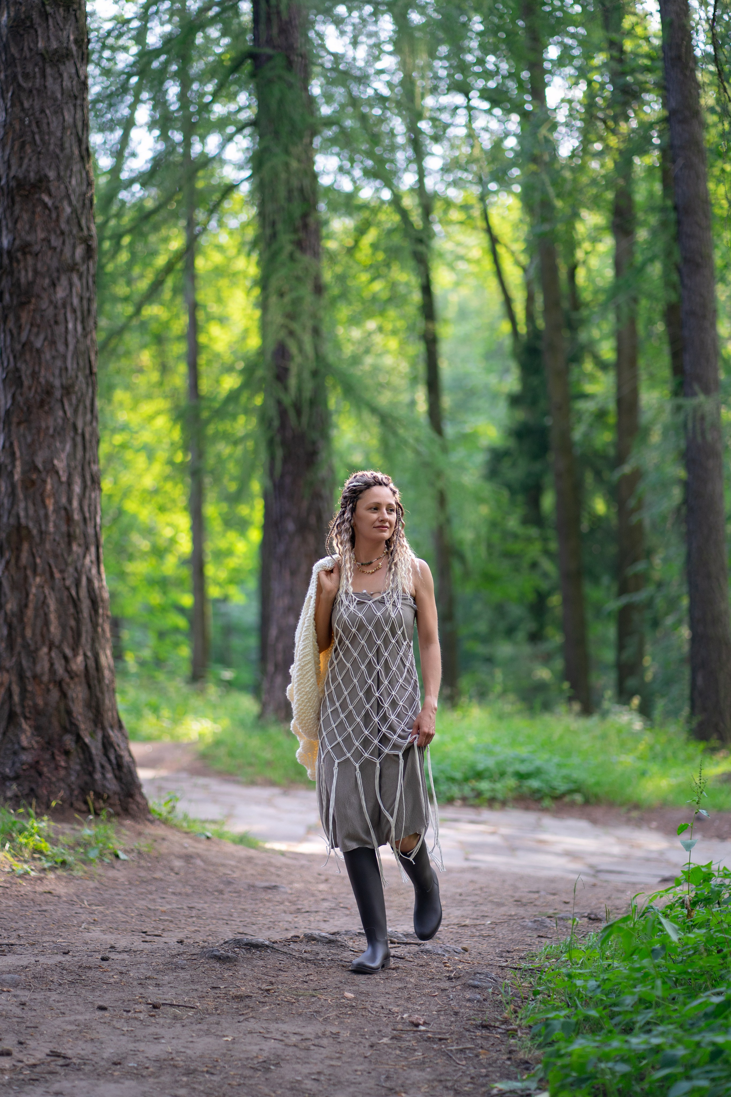 Анна —лесная нимфа. Фотограф Светлана Белоусова