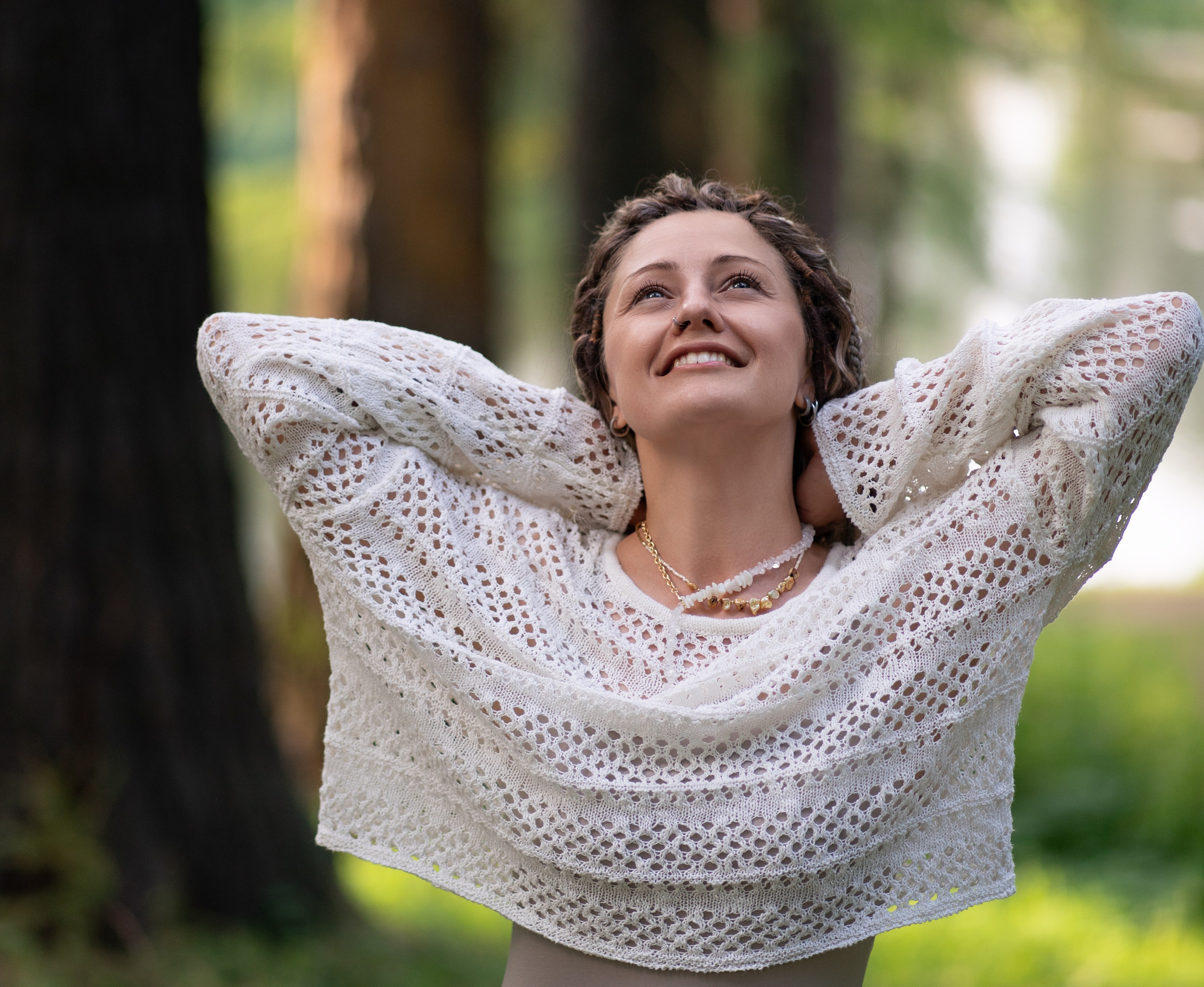 Анна —лесная нимфа. Фотограф Светлана Белоусова