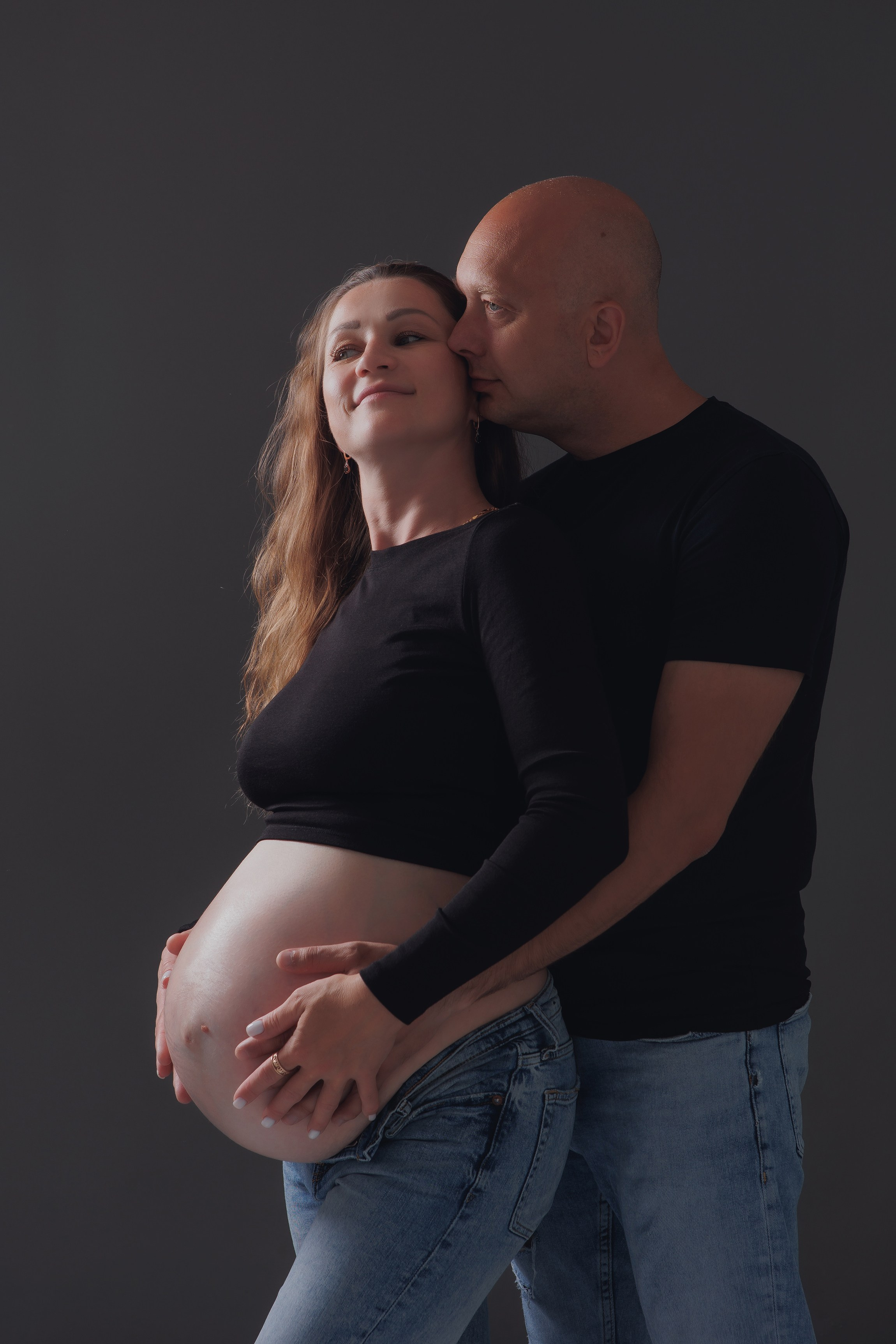 Фотосессия беременности в моей мини студии. Фотостудия СМУЗИ