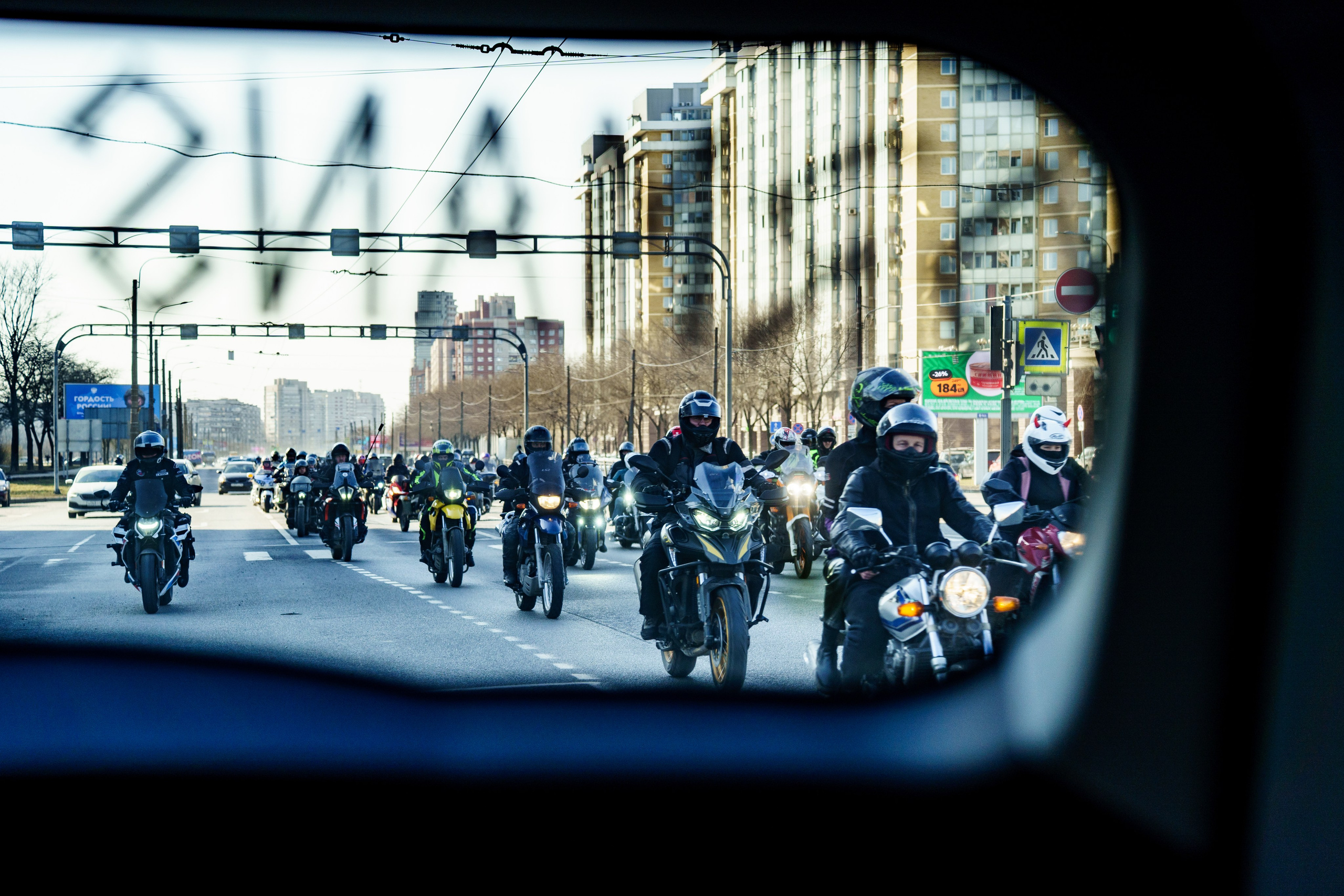 Прохват мотоклуба Norman Riders ч.1. Концертный и репортажный фотограф в Санкт-Петербурге Слава Пахомов