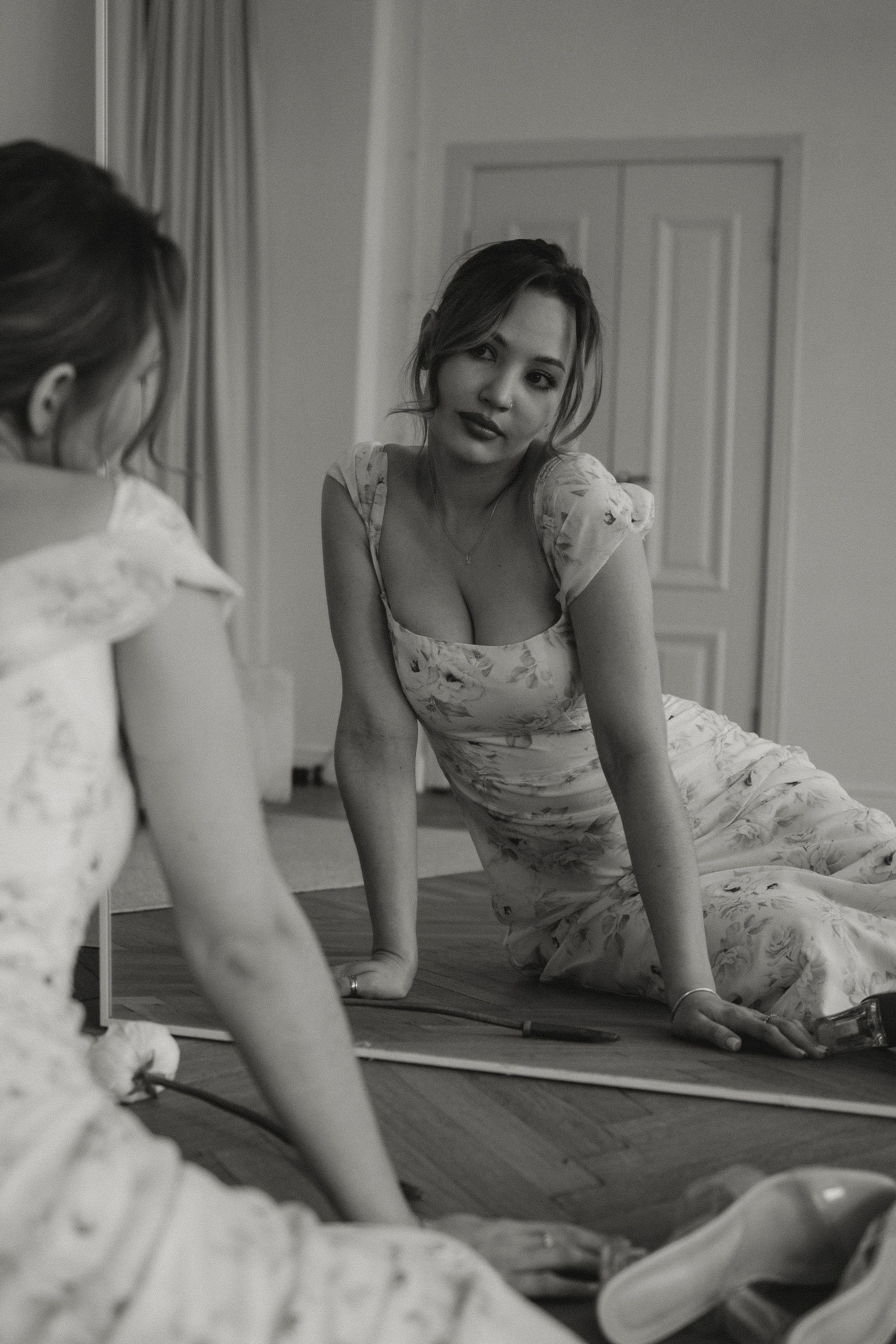 Женский портер в студии (февраль, 2026 г.), г. Обнинск (Калужская обл.). Надежда Стар семейный и церковный фотограф в Жукове и Калужской области