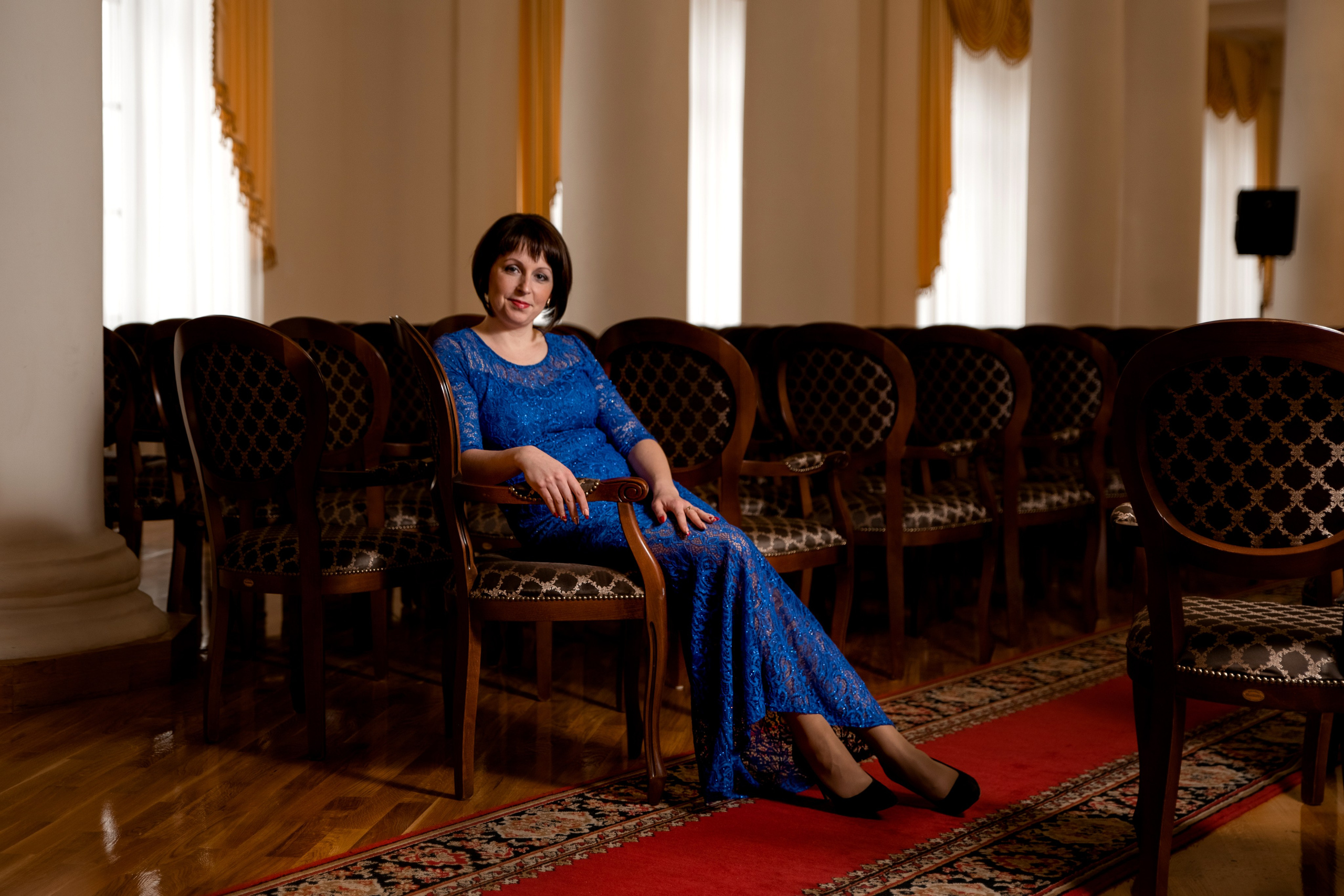 Портретная фотосессия для Дарьи. Зал Дворянского собрания. Семейный и детский фотограф в Туле Светлана Воронкова