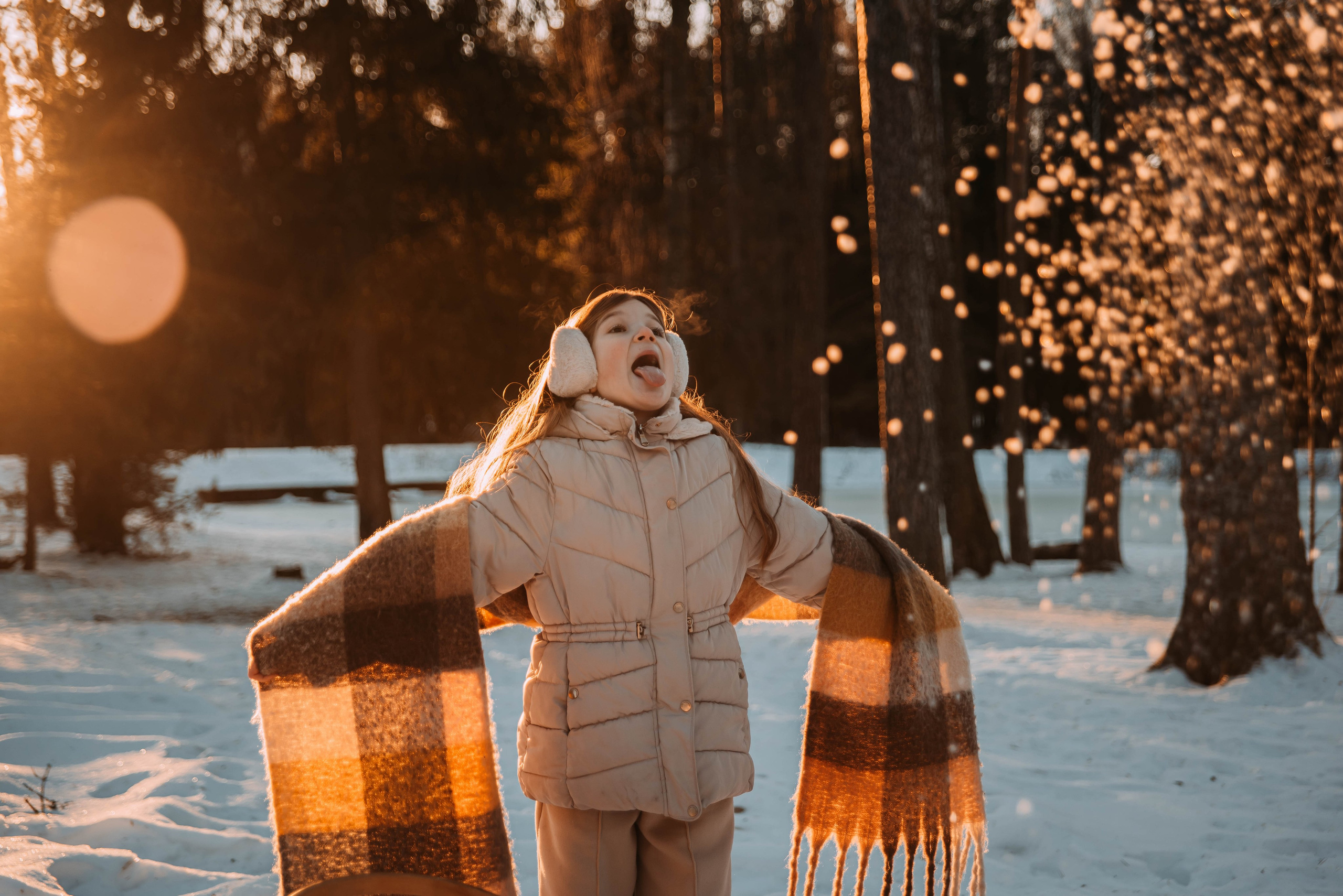 Зима. Леся Власова. Семейный Lifestyle фотограф в Москве