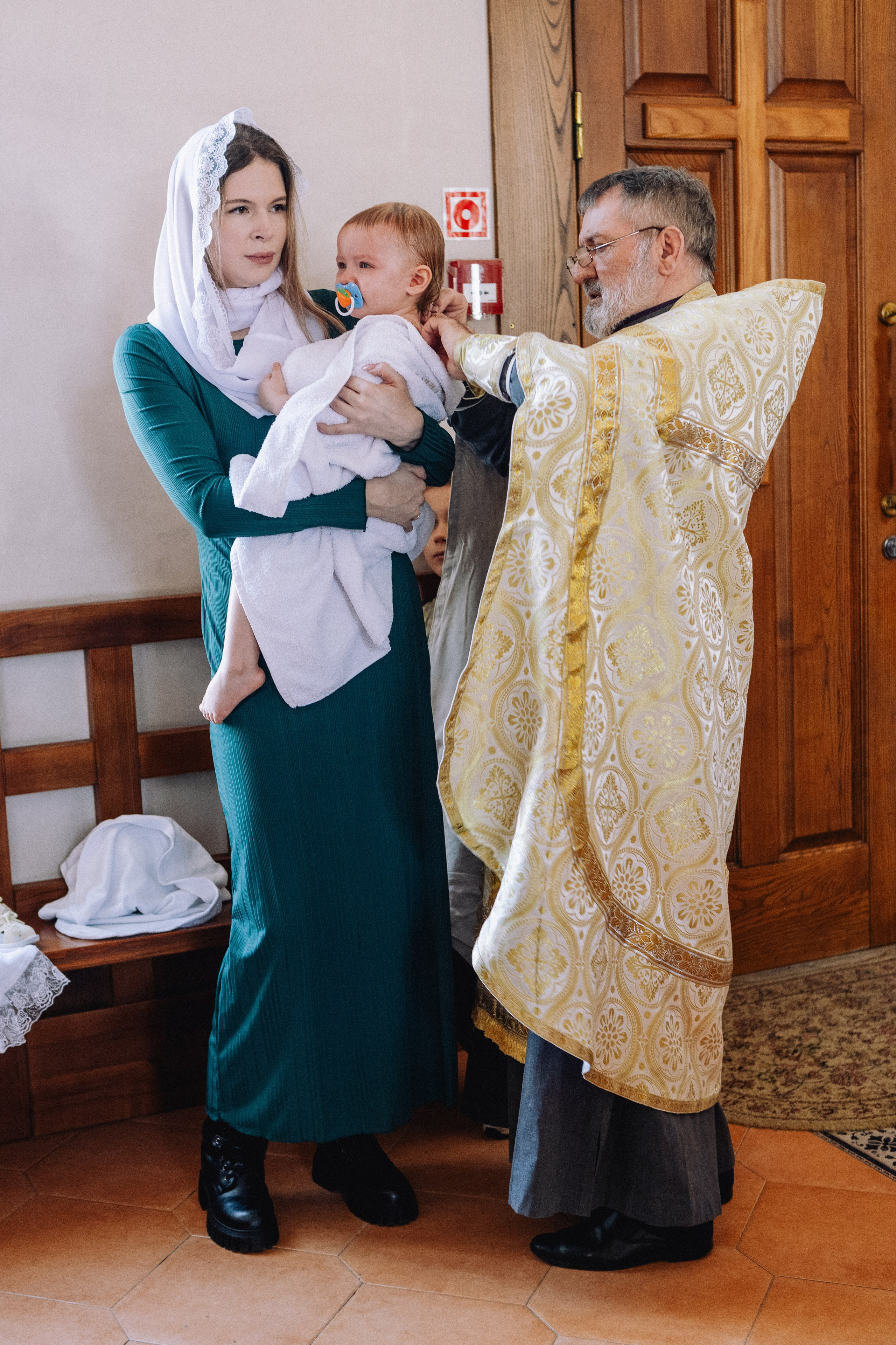 Крещение Артема и Полины. Фотограф в Курске Смирнов Евгений