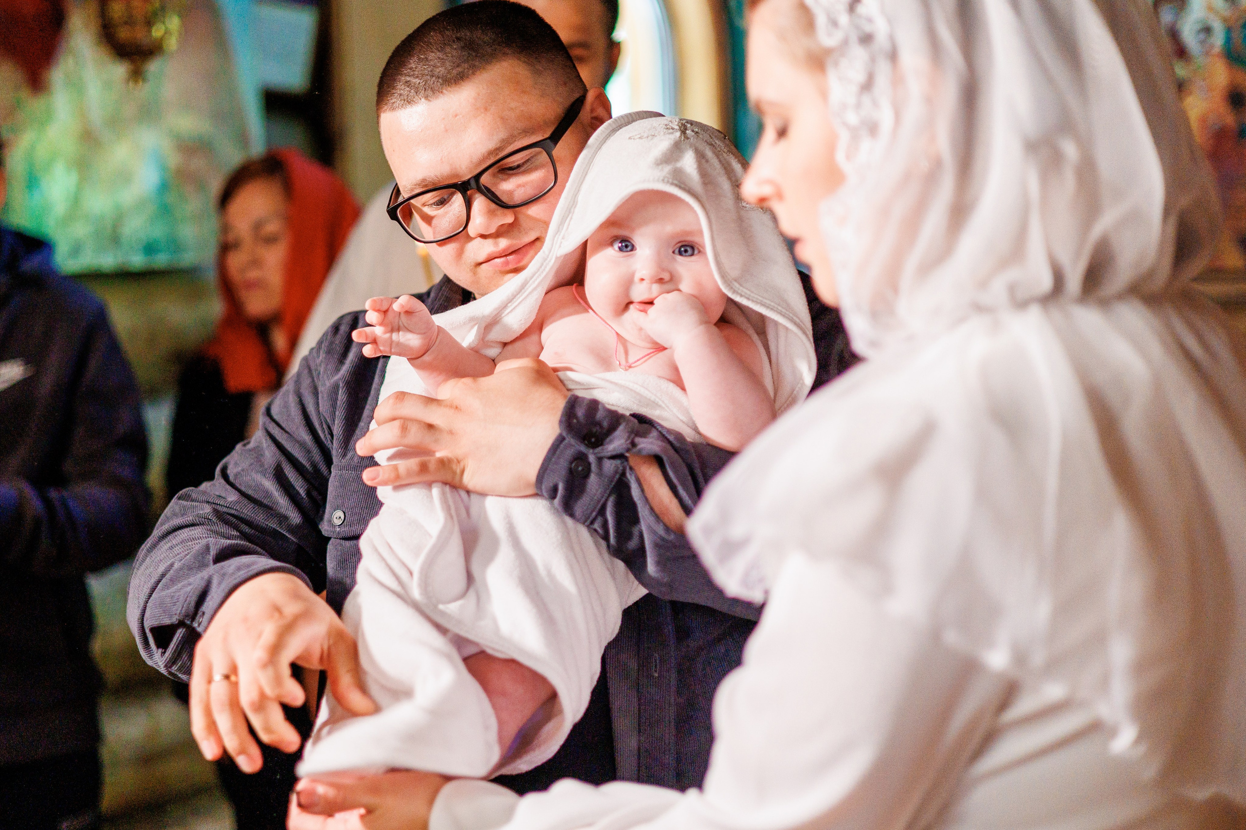 Крещение близняшек. Свадебный и семейный фотограф в Армавире