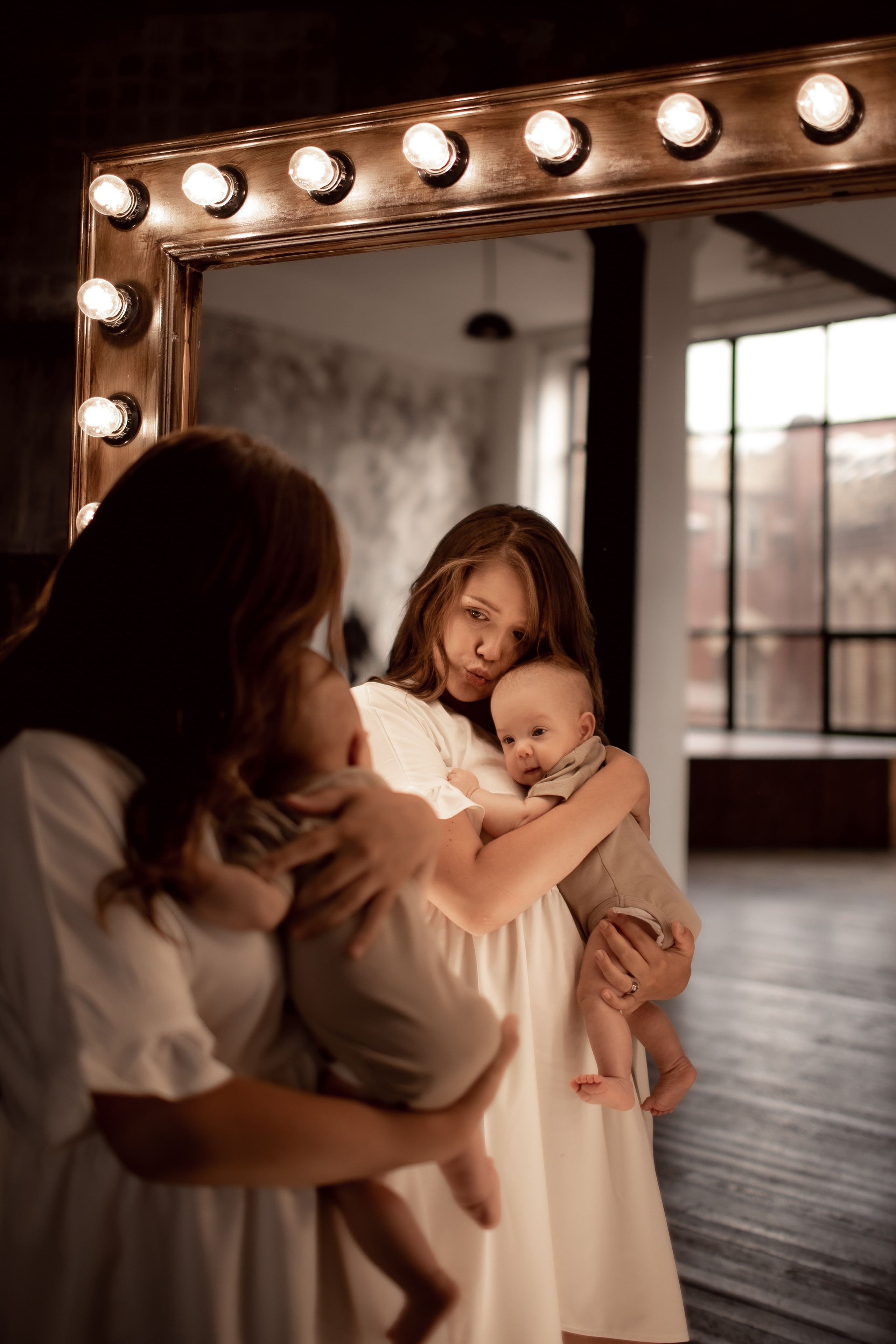 Валерия и Геннадий с крошкой. Семейный фотограф в Москве