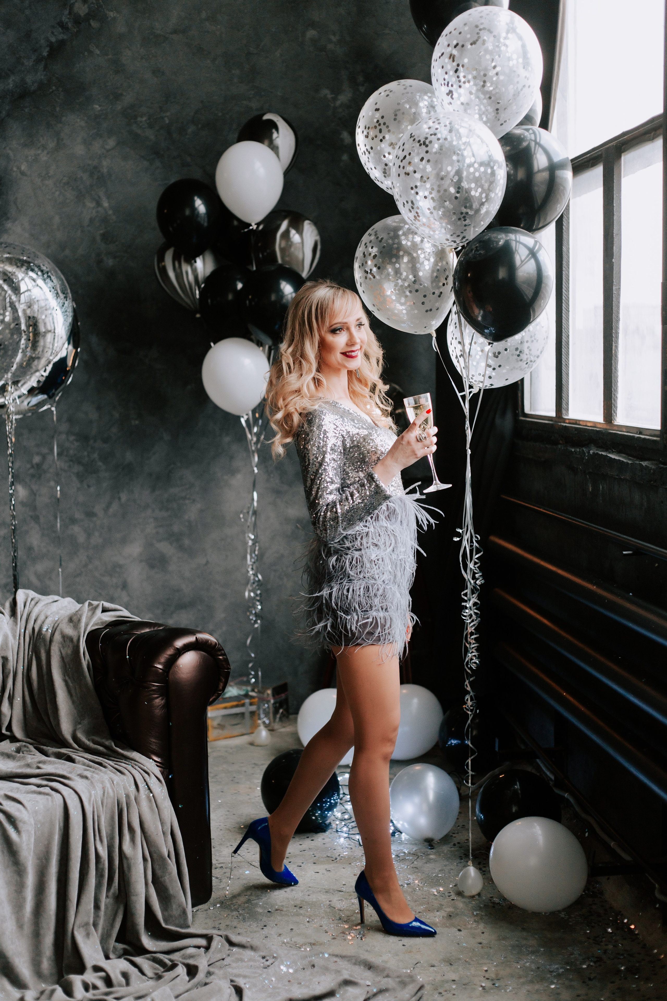 Новогодняя фотосесси «Серебро». Выпускные альбомы Натальи Бутко: Новороссийск, Анапа, Геленджик