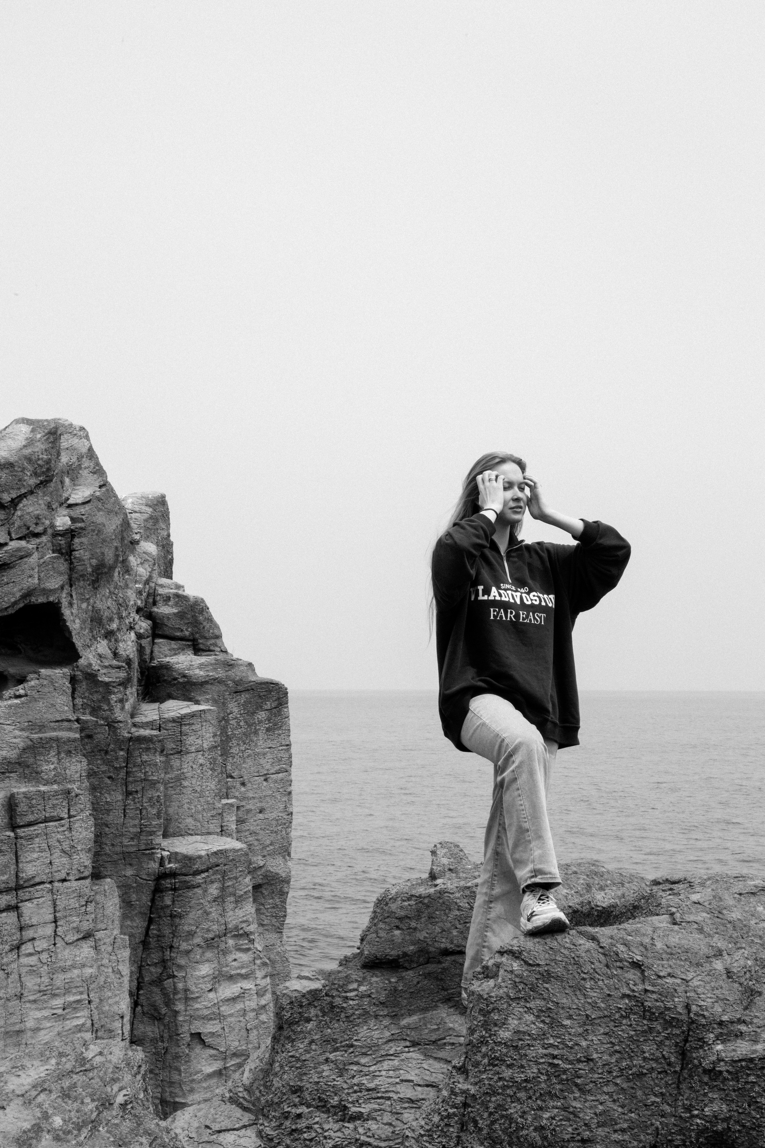 Съемка с Машей на мысе Брюса. Ирина Чернова — портретный фотограф и маркетолог из Владивостока