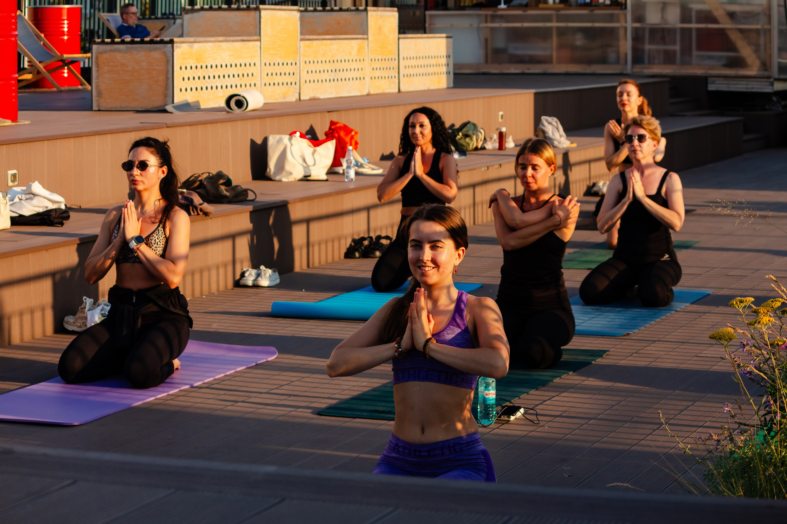 Йога на крыше Станкзавода. Александр Носов. Портретный и репортажный фотограф в Самаре