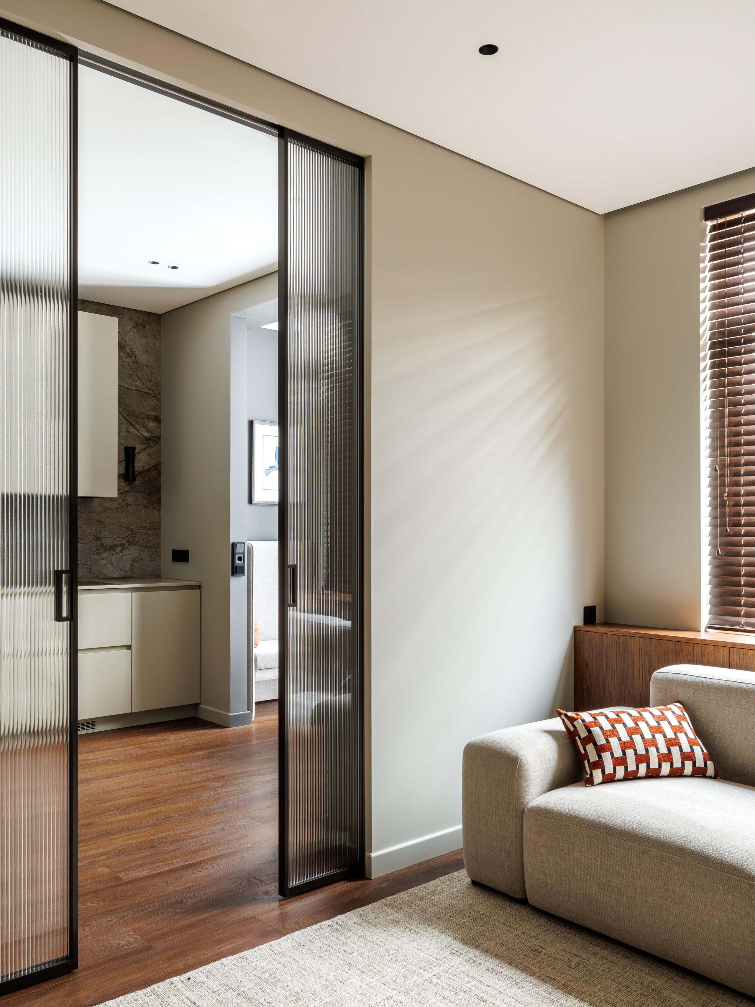 Interior photos of a 70 sq.m apartment in the Dynasty residential complex. Commercial photographer | Anton Ermakov