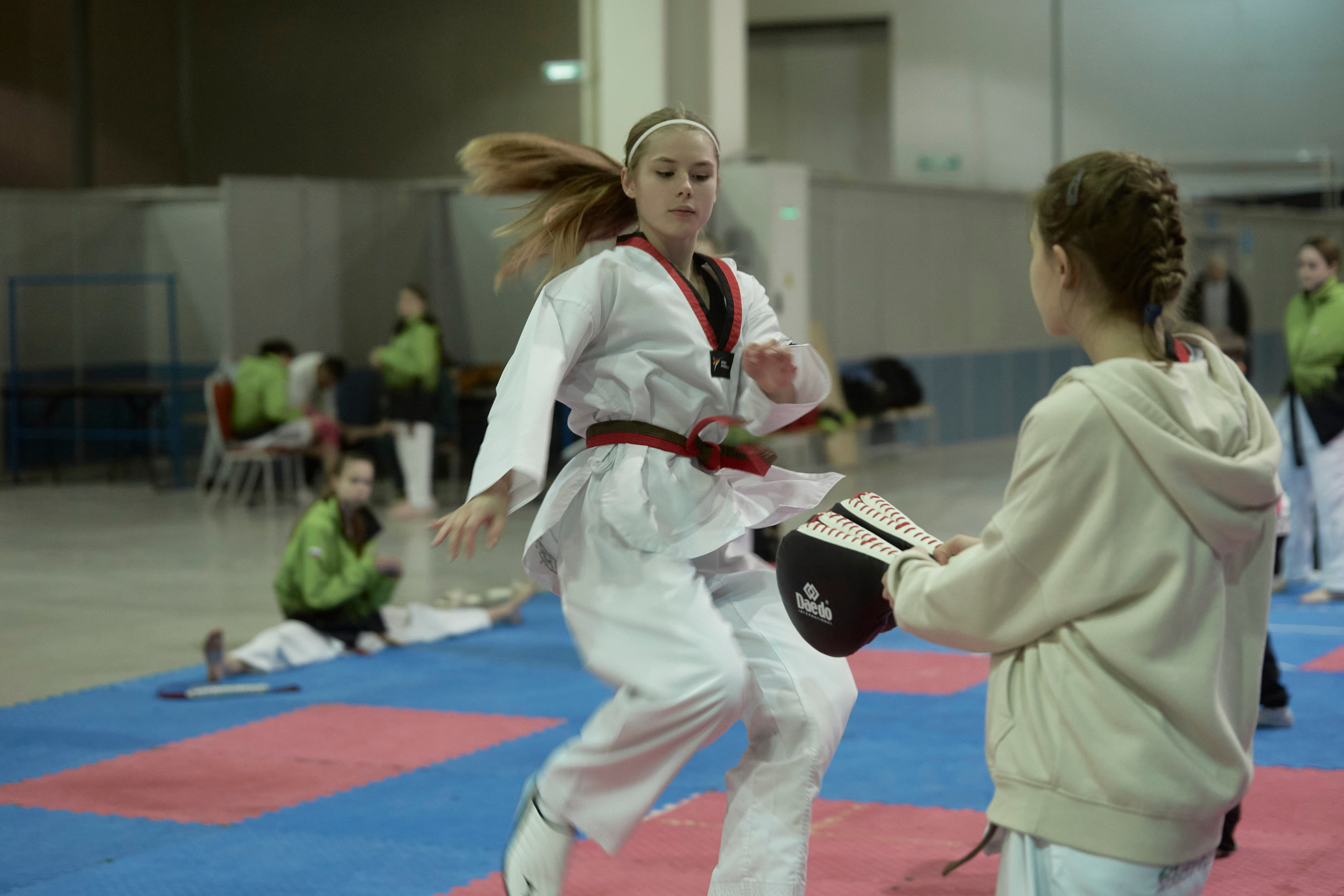 Taekwondo kids. Фотограф Наталья Леонова