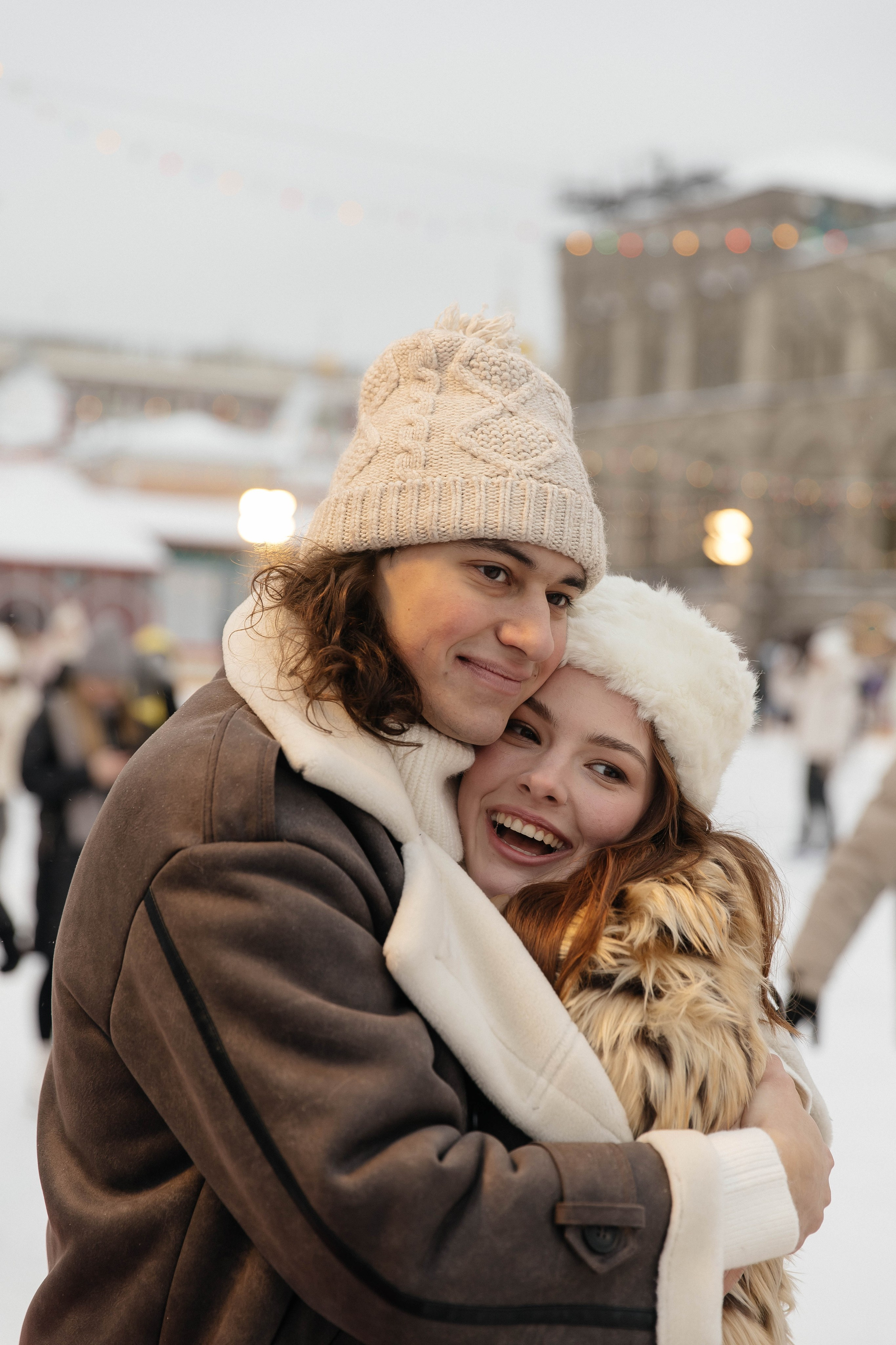 Зимняя история любви. Фотограф индивидуальных женских портретов и LOVEstory в Москве