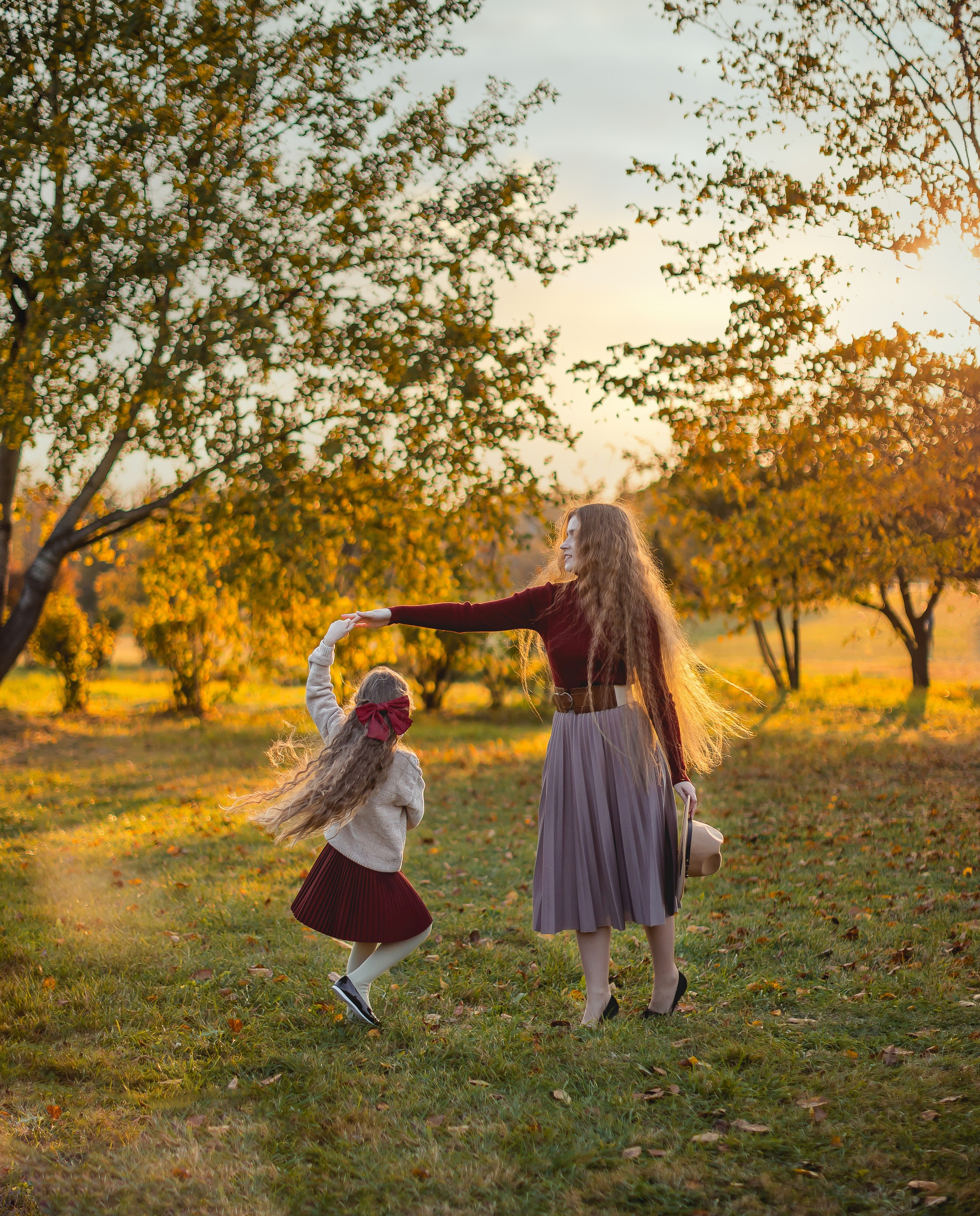 Осенние съемки на природе. Фотосессии в Москве. Анастасия Жукова