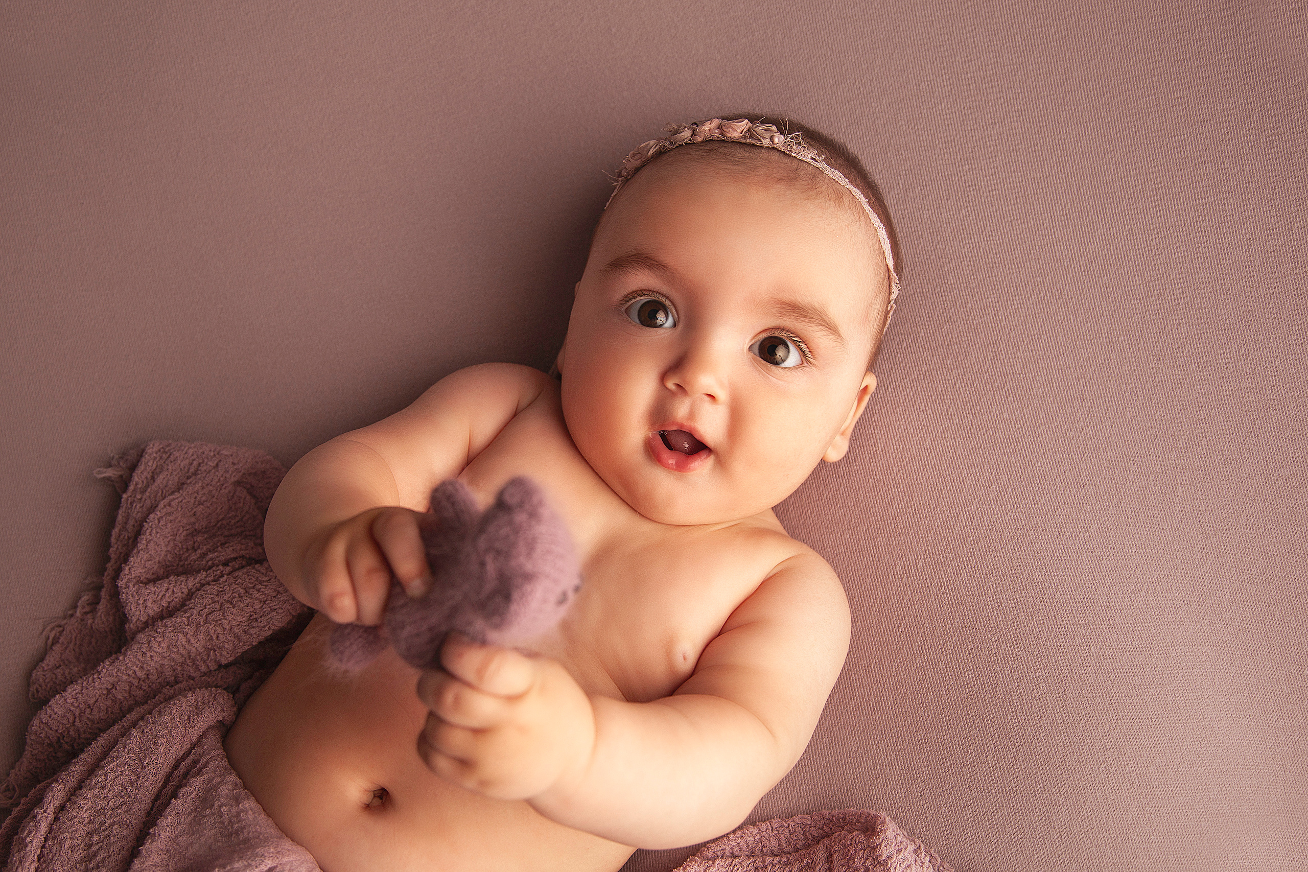 Малыши от 3 до 6 месяцев. Детский фотограф в Хабаровске Антипова Марина