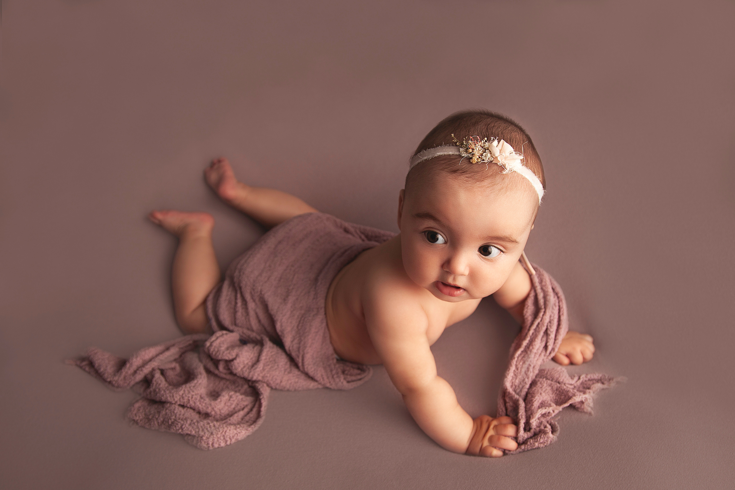 Малыши от 3 до 6 месяцев. Детский фотограф в Хабаровске Антипова Марина