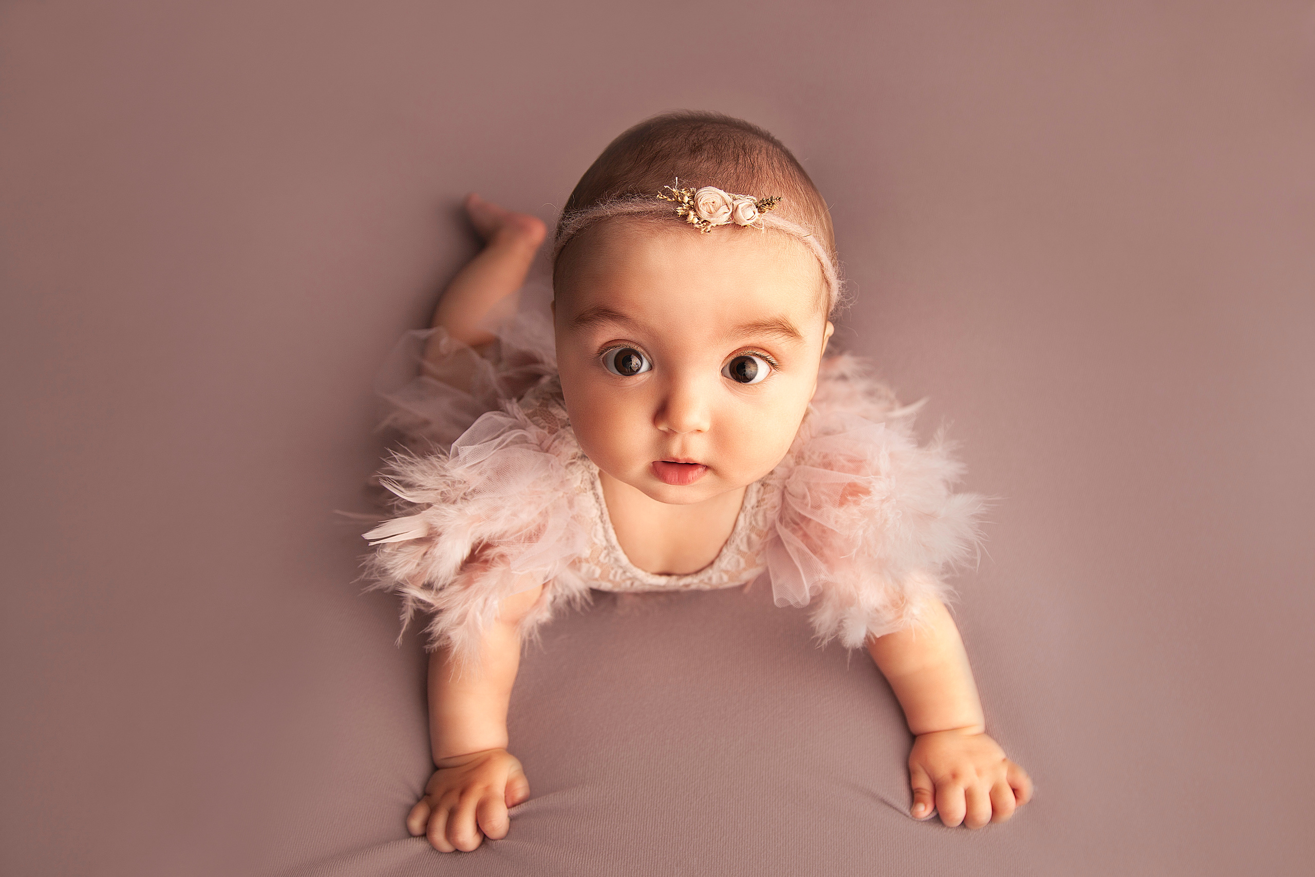 Малыши от 3 до 6 месяцев. Детский фотограф в Хабаровске Антипова Марина