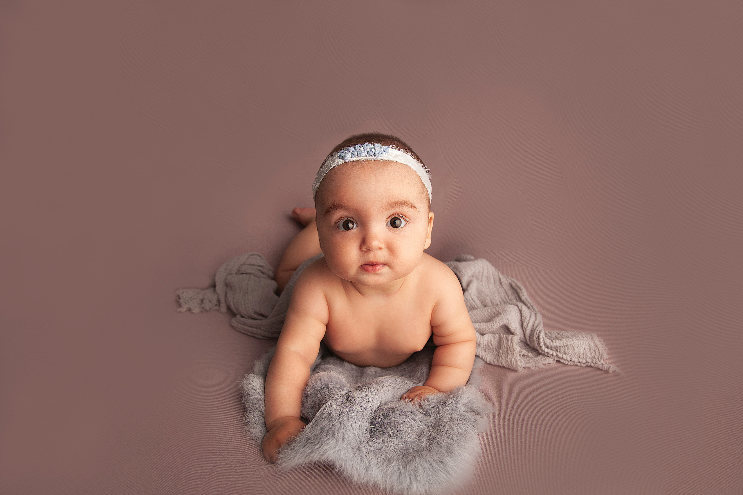 Малыши от 3 до 6 месяцев. Детский фотограф в Хабаровске Антипова Марина