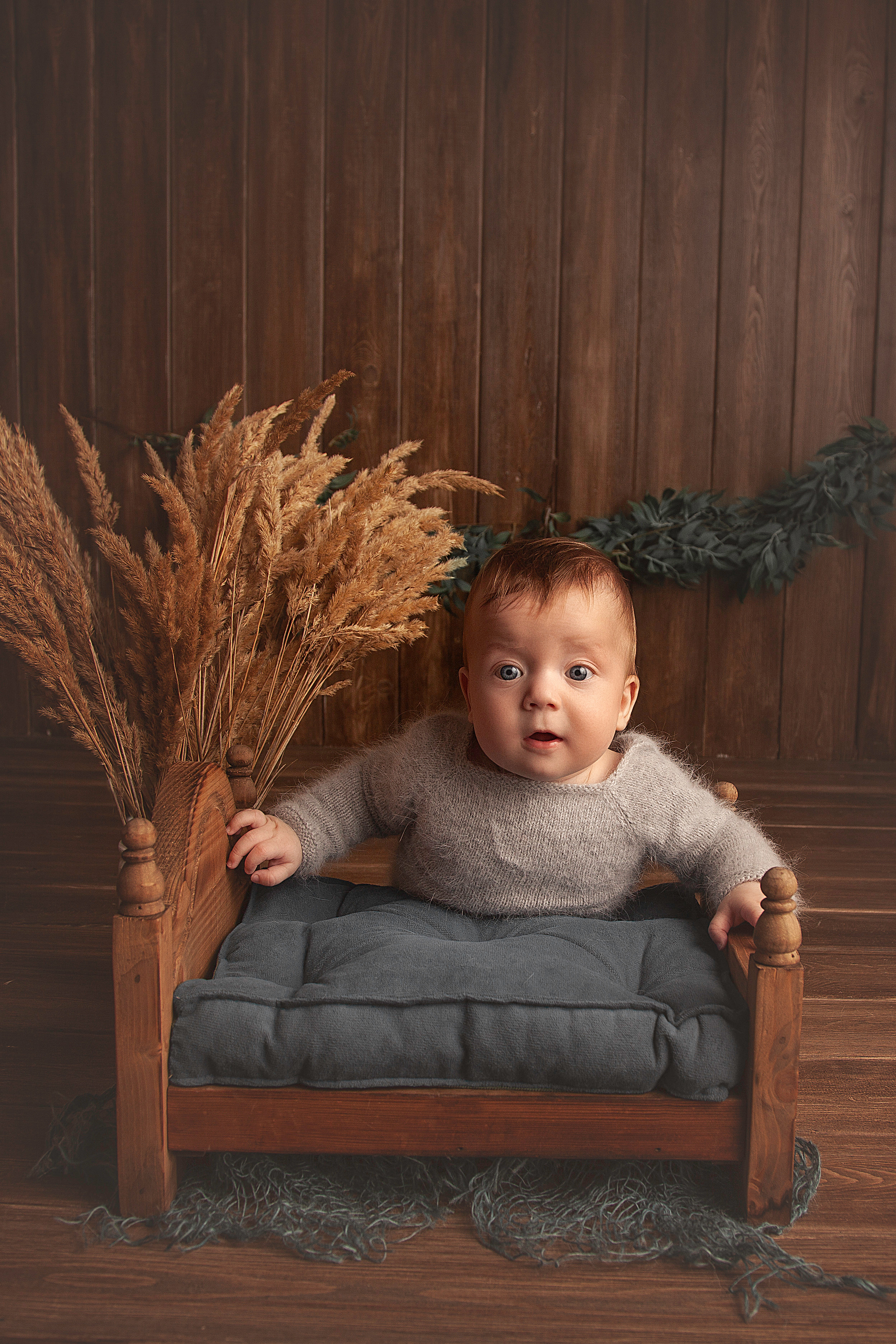 Малыши от 3 до 6 месяцев. Детский фотограф в Хабаровске Антипова Марина